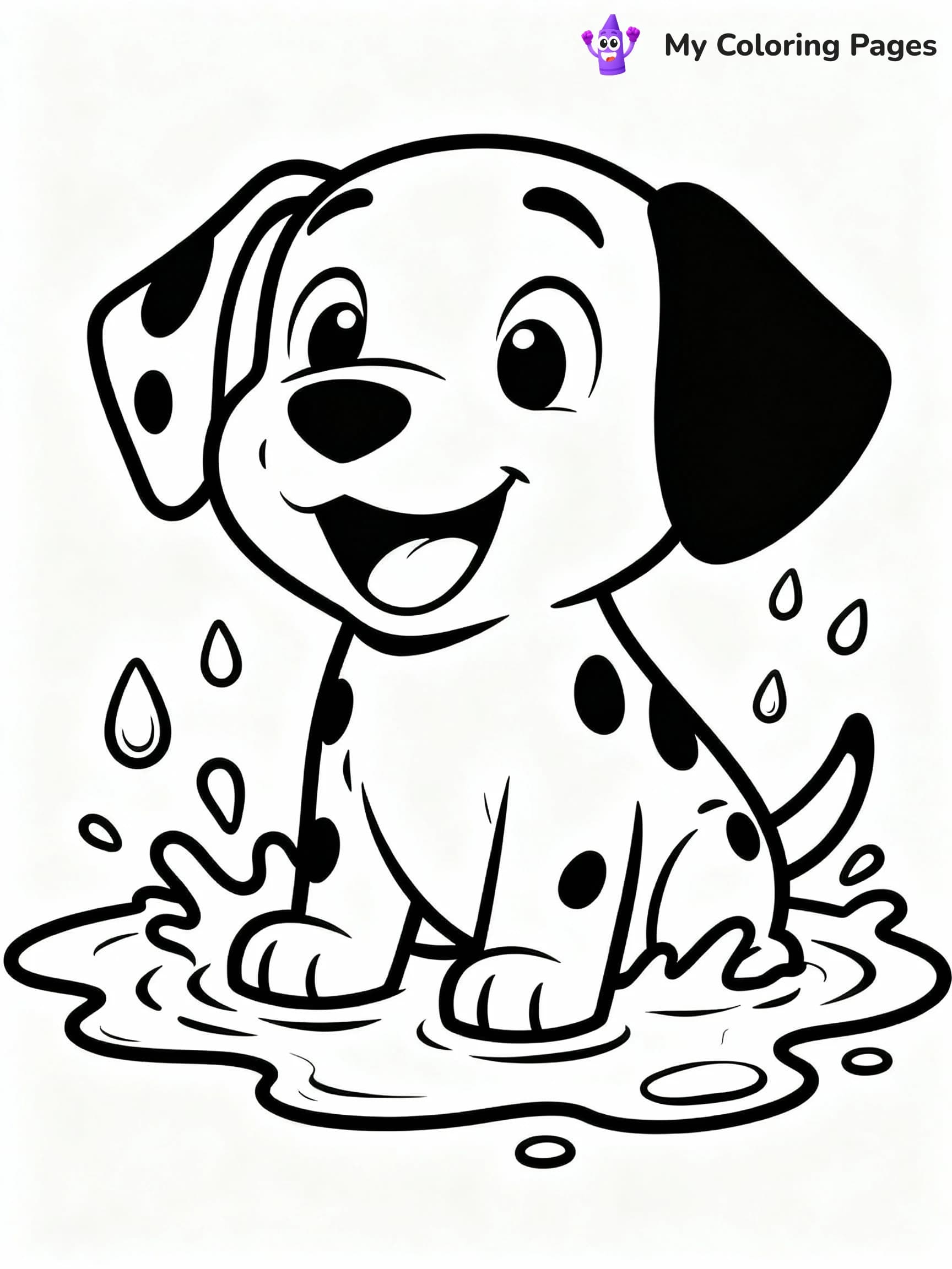 Puppy Coloring Pages - 5
