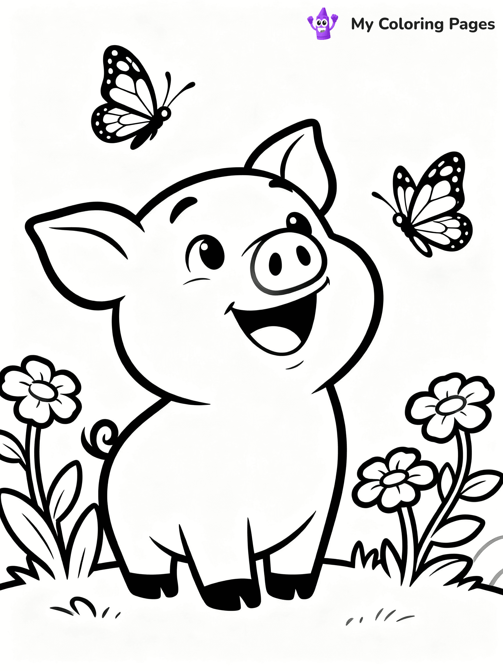 Piggy Coloring Pages - 24