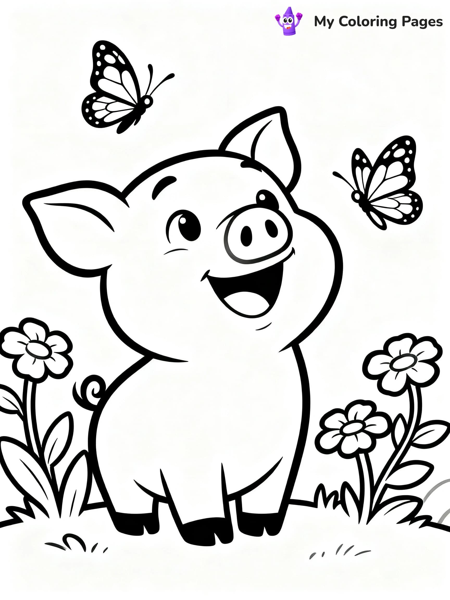Piggy Coloring Pages - 22