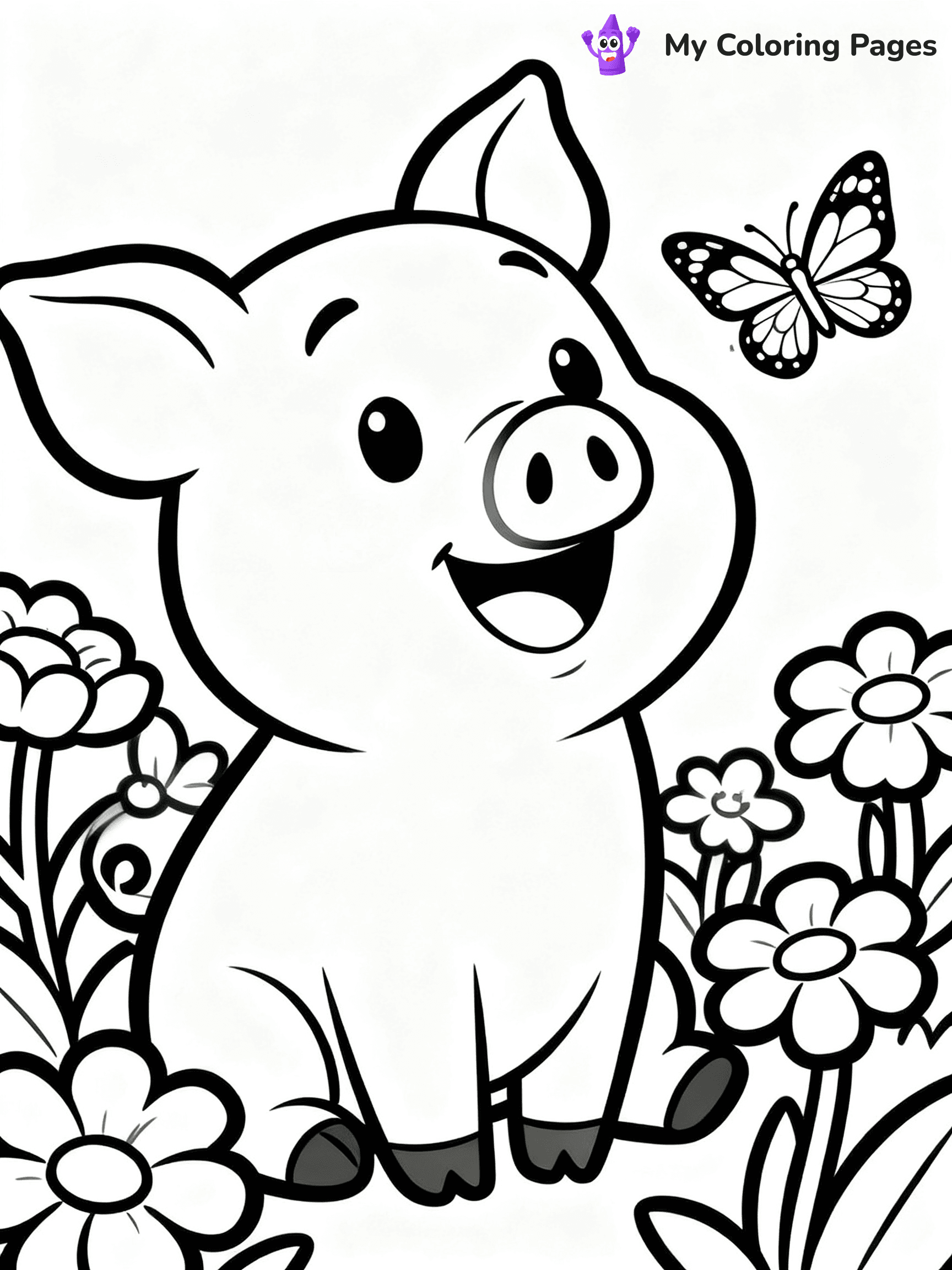 Piggy Coloring Pages - 23