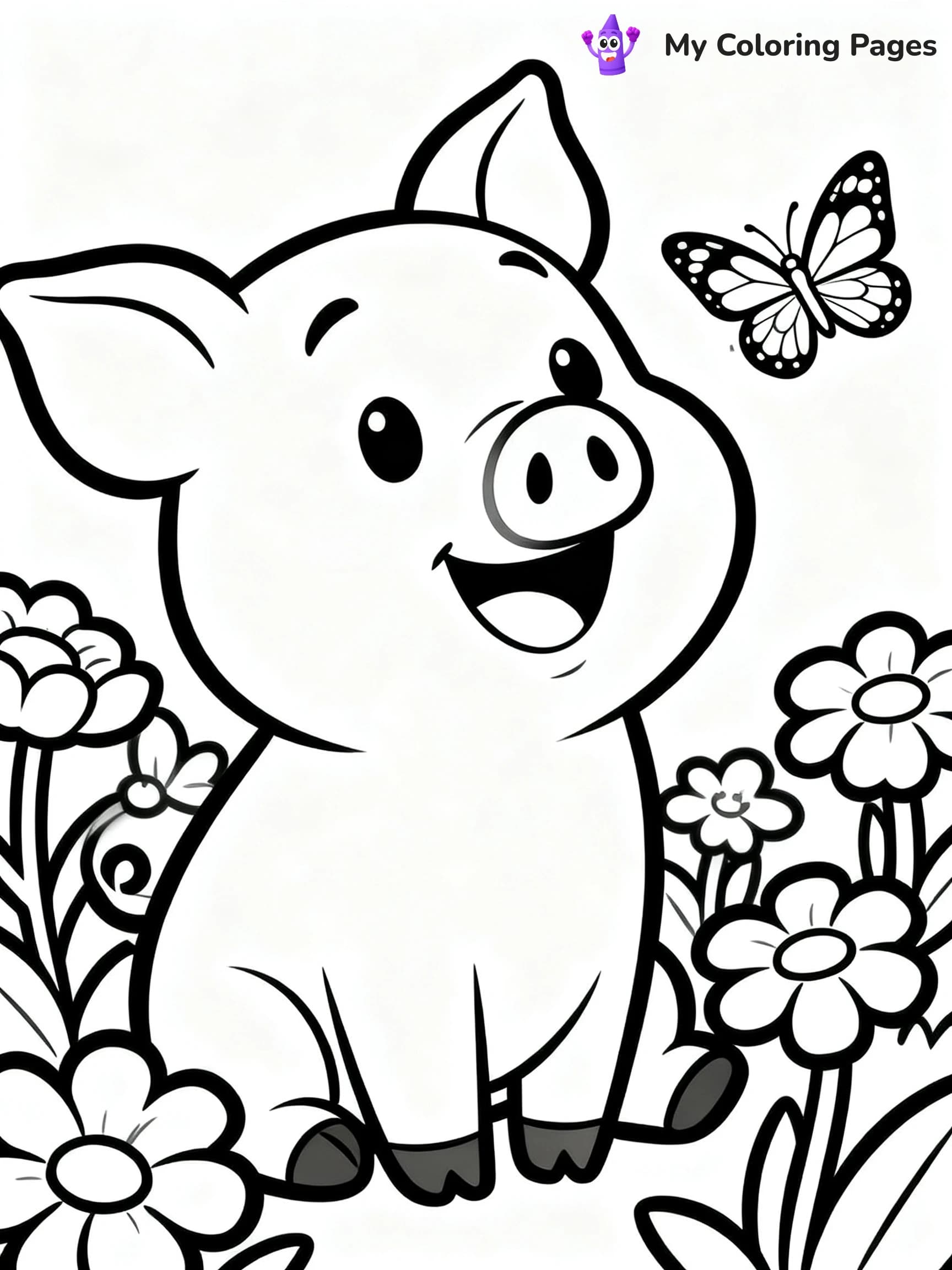 Piggy Coloring Pages - 21