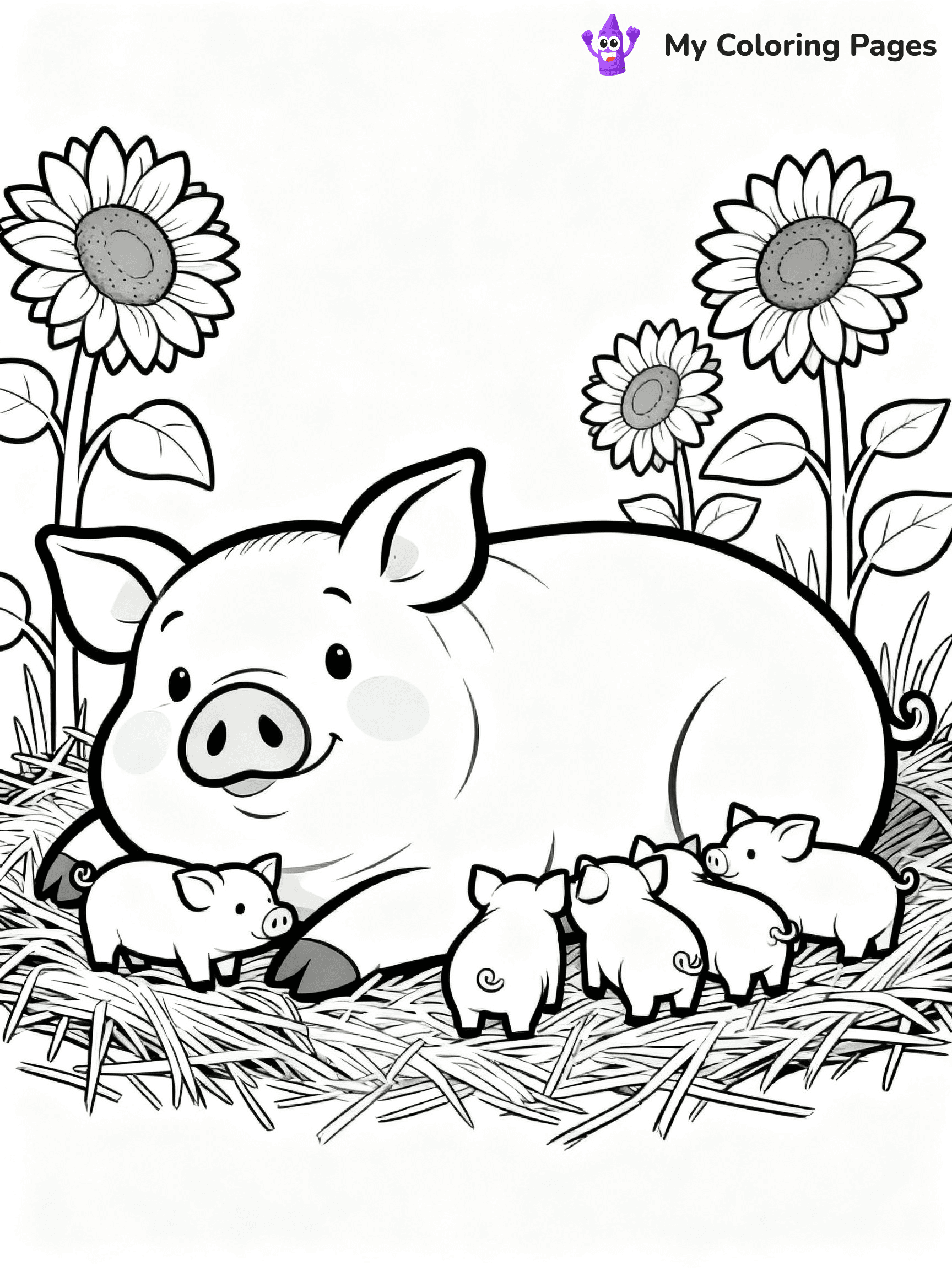 Piggy Coloring Pages - 21