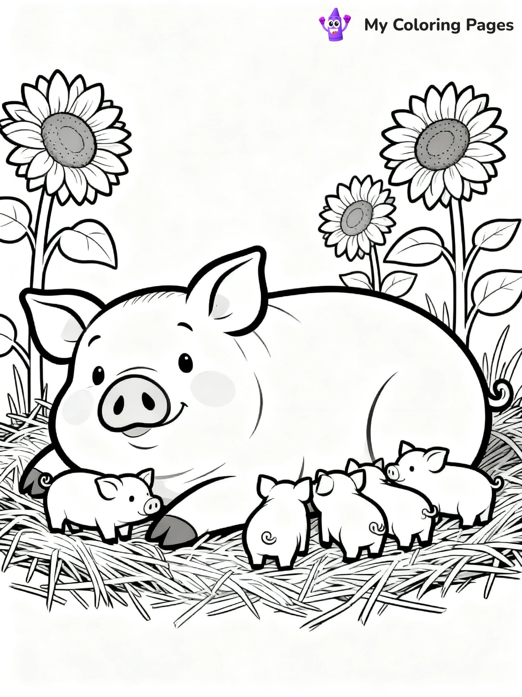 Piggy Coloring Pages - 19