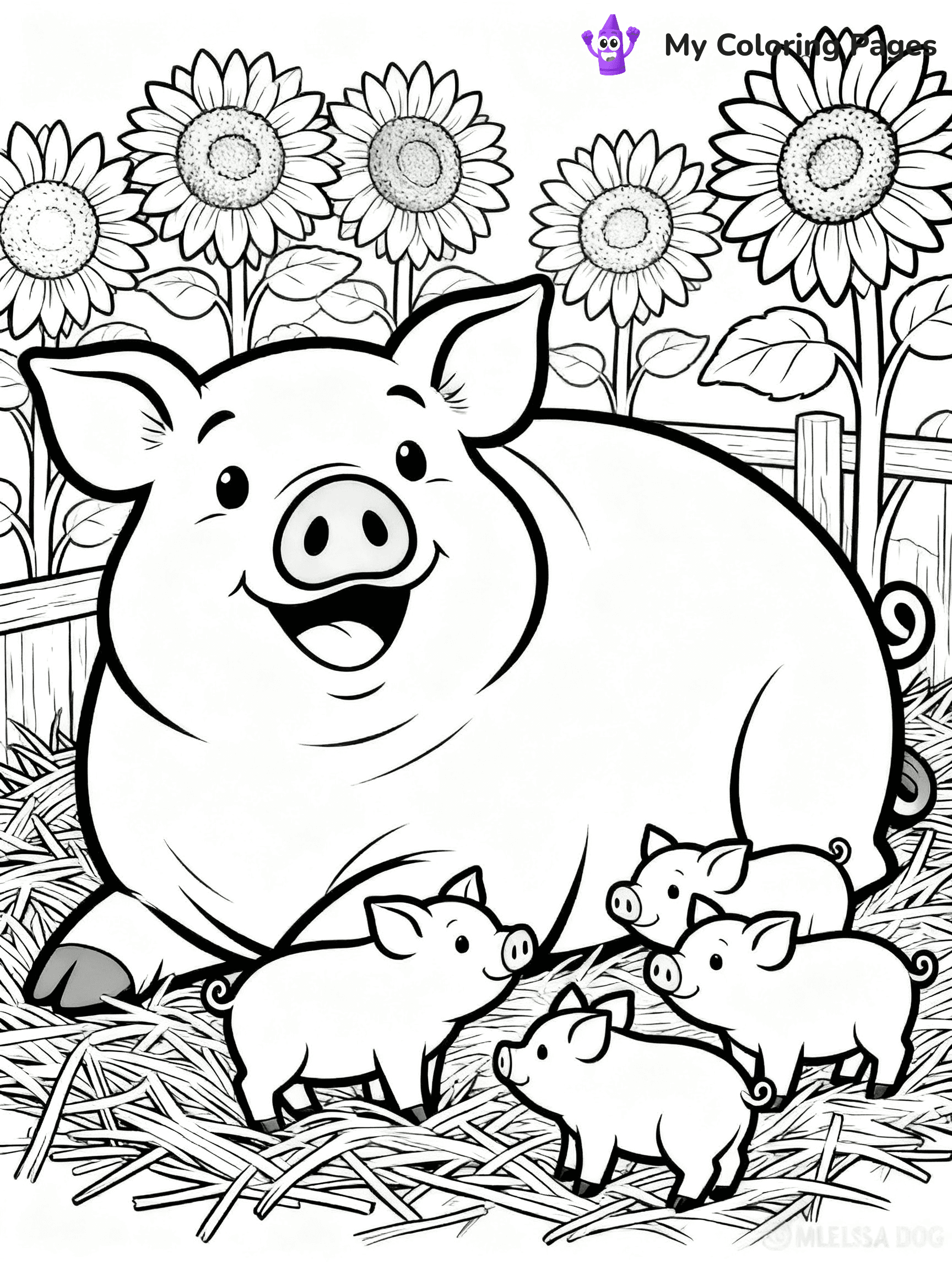 Piggy Coloring Pages - 20