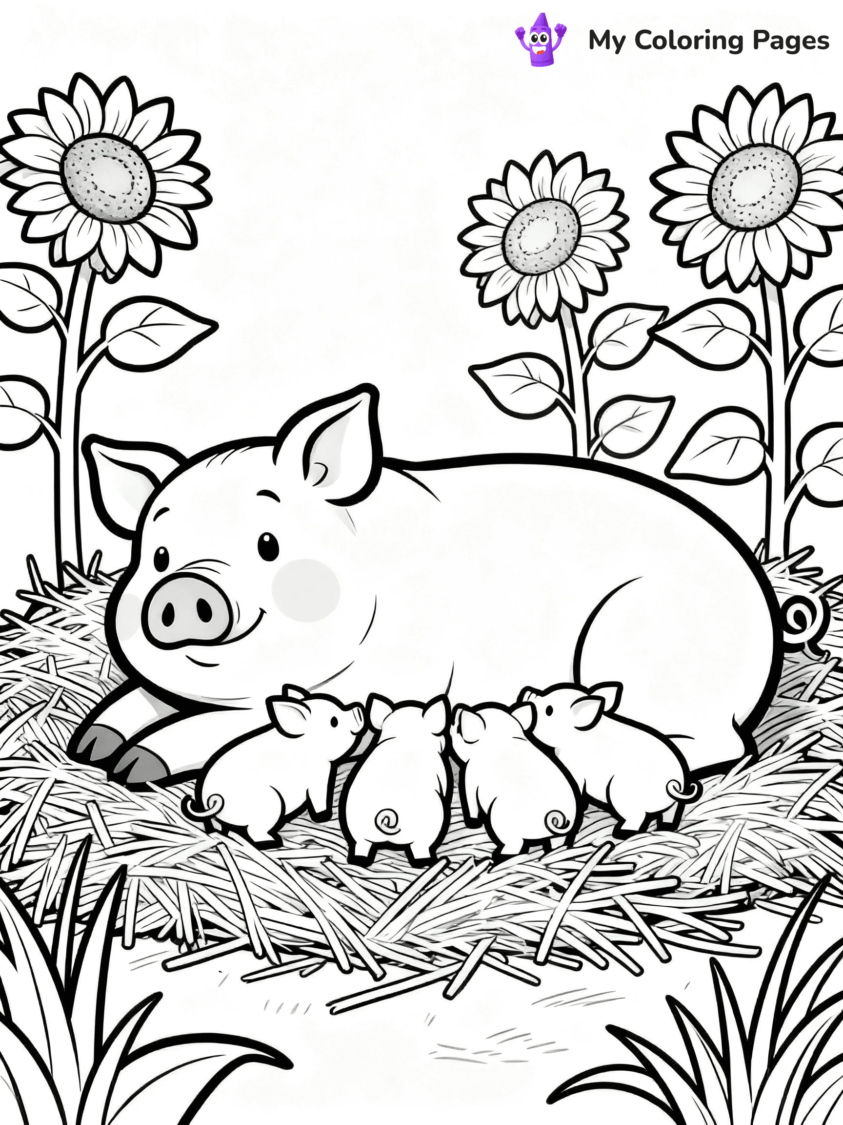 Piggy Coloring Pages - 19