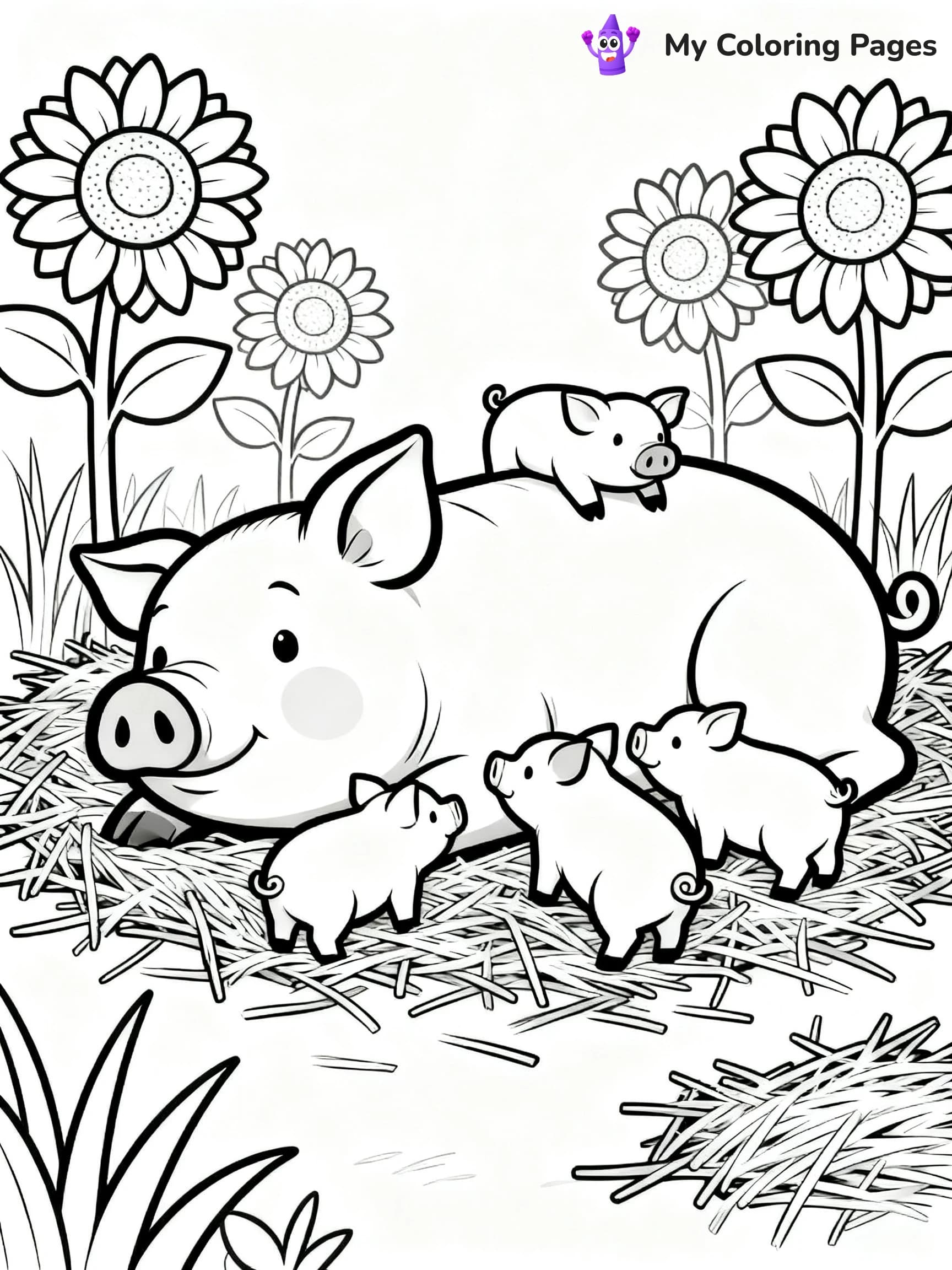 Piggy Coloring Pages - 16