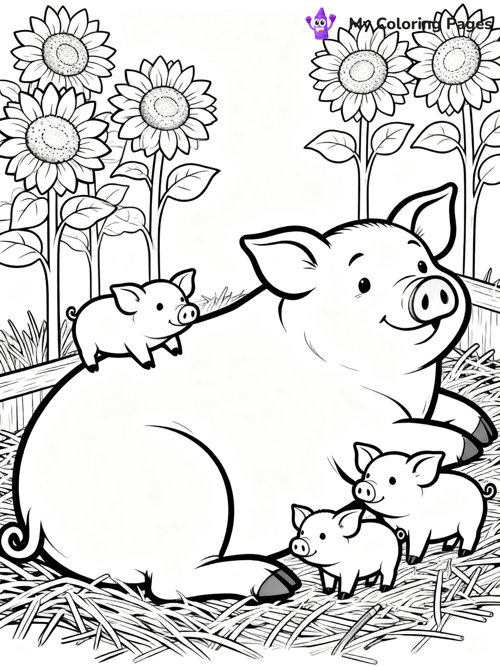 Piggy Coloring Pages - 15