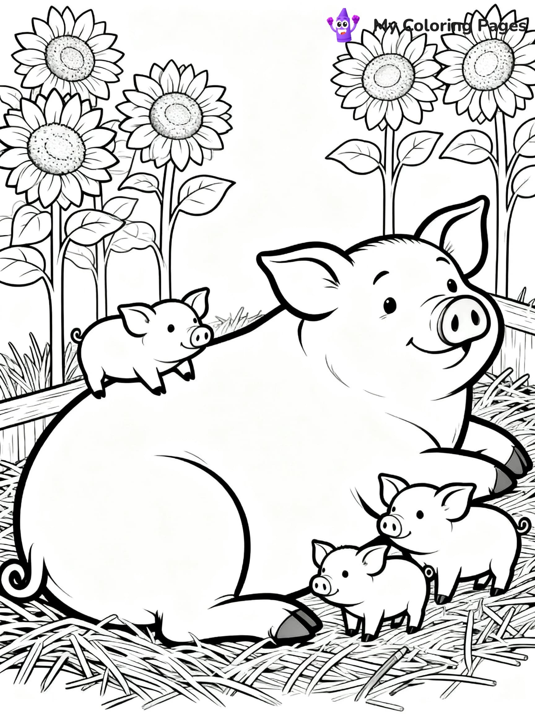 Piggy Coloring Pages - 14