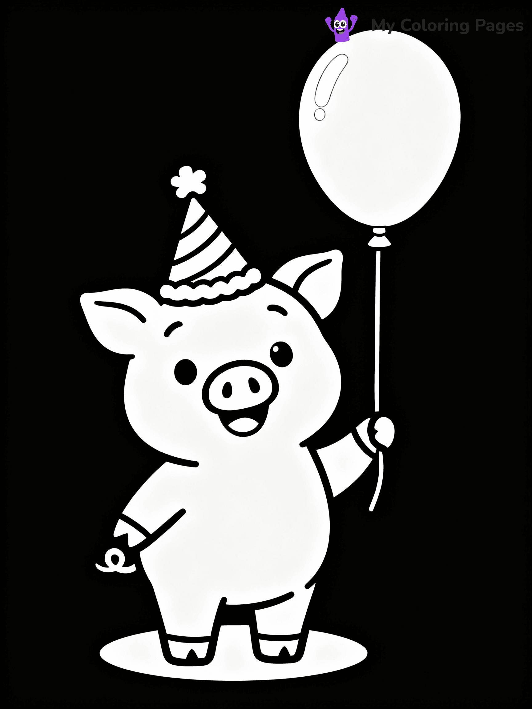 Piggy Coloring Pages - 8