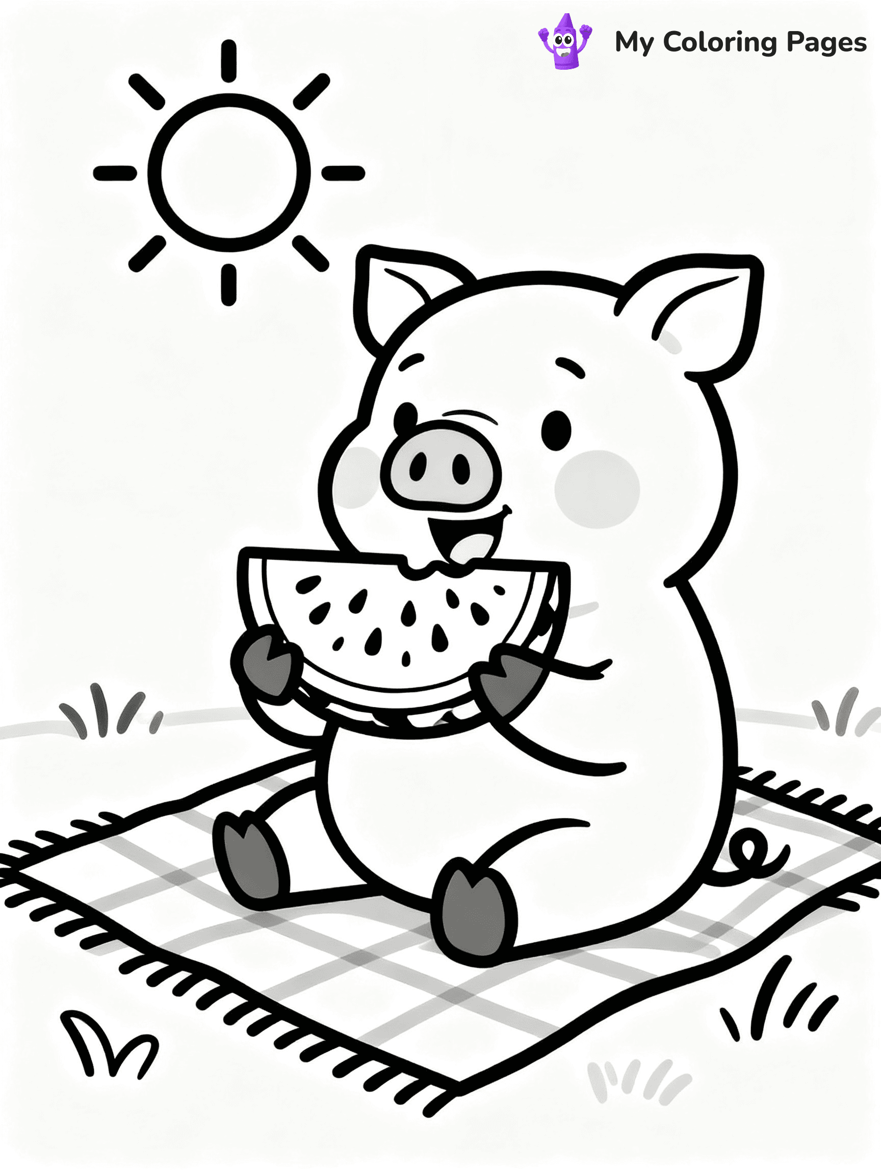 Piggy Coloring Pages - 6