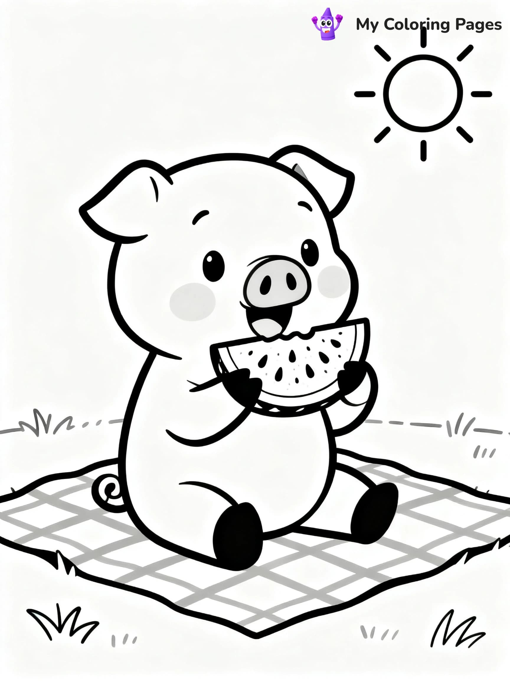 Piggy Coloring Pages - 5