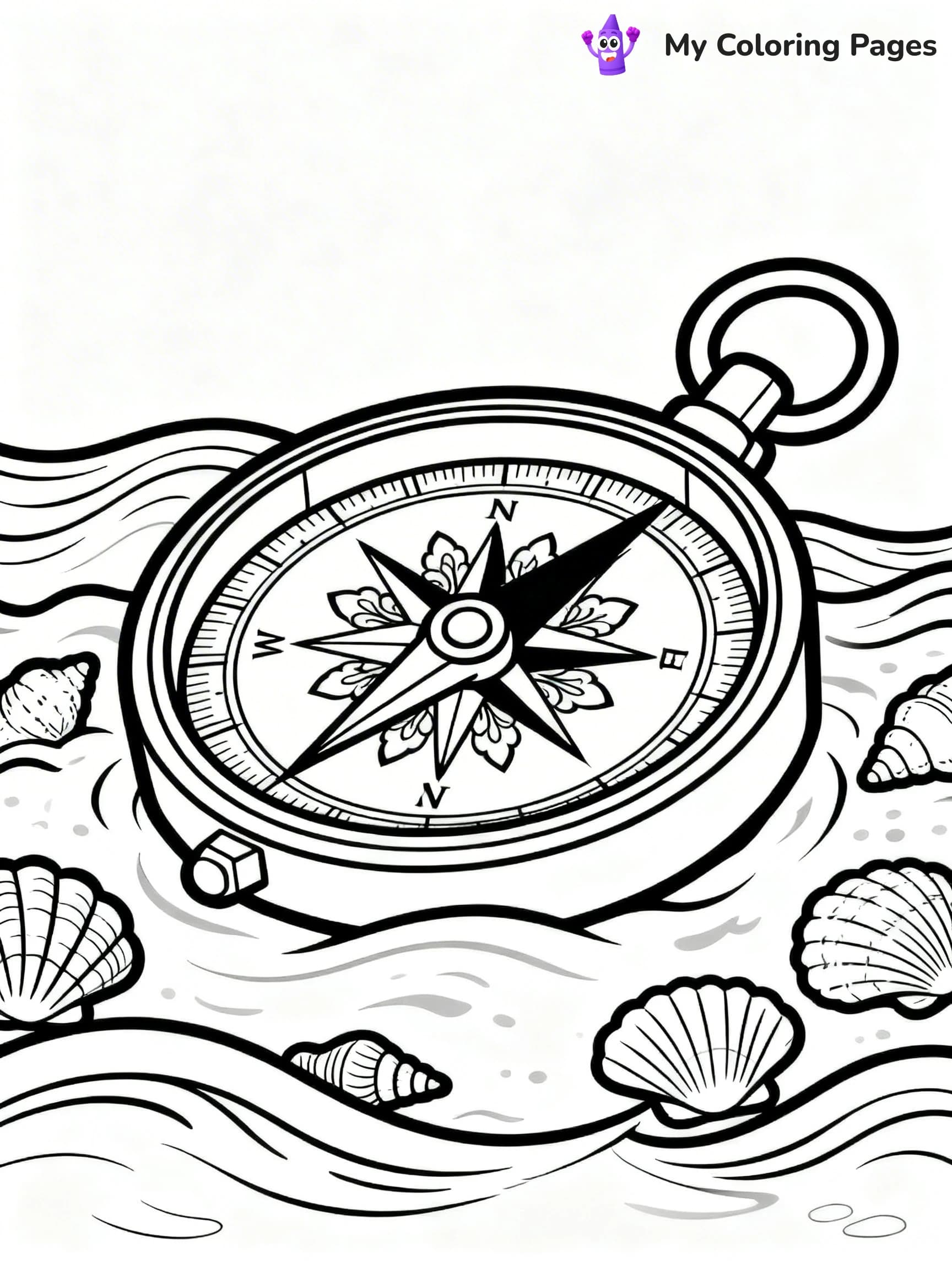Compass Coloring Pages - 20