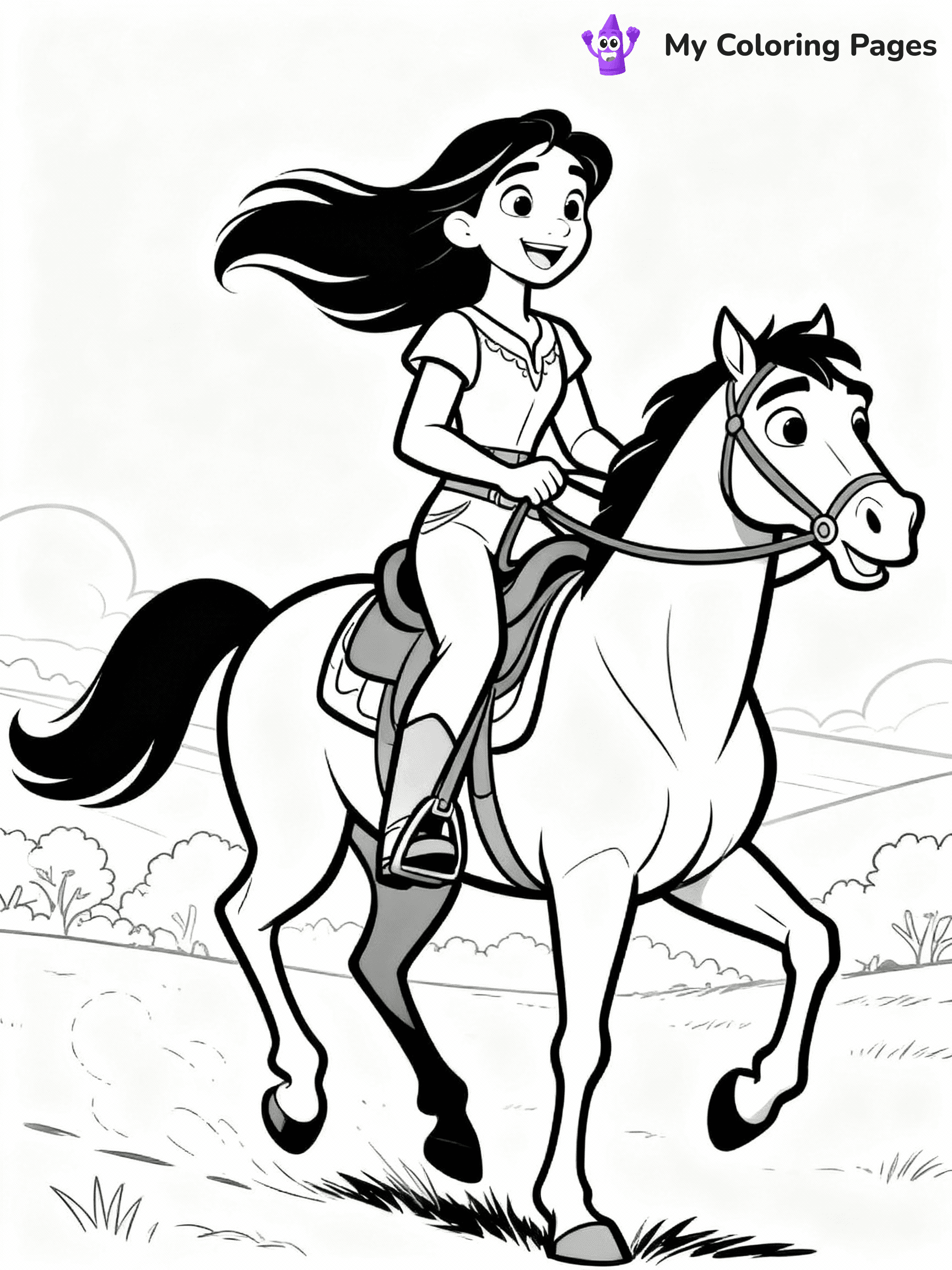 Spirit Coloring Pages - 27