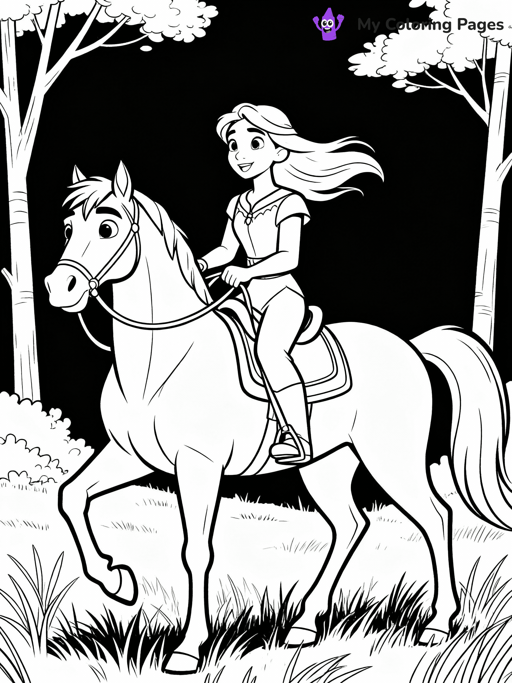 Spirit Coloring Pages - 26