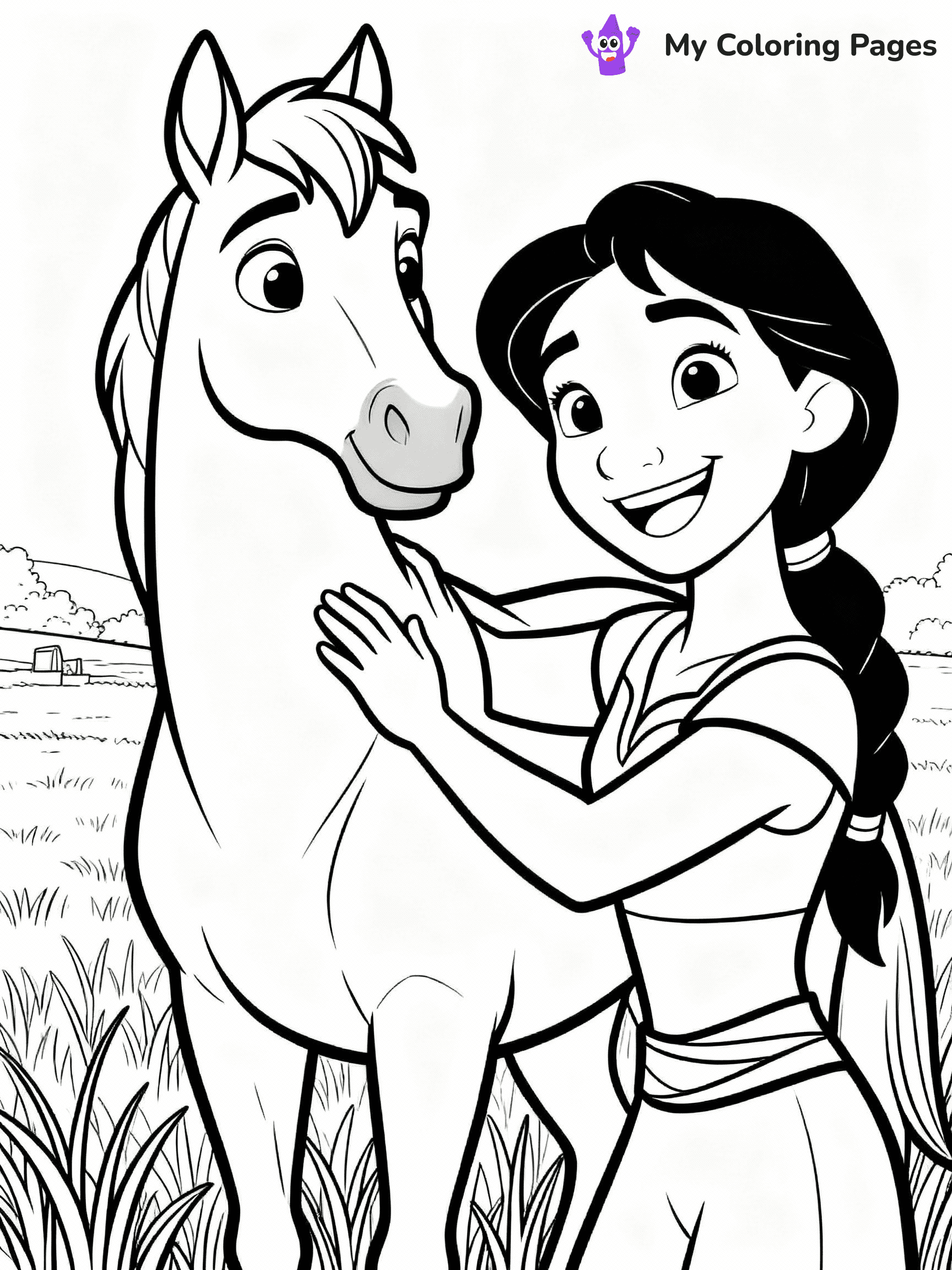 Spirit Coloring Pages - 25