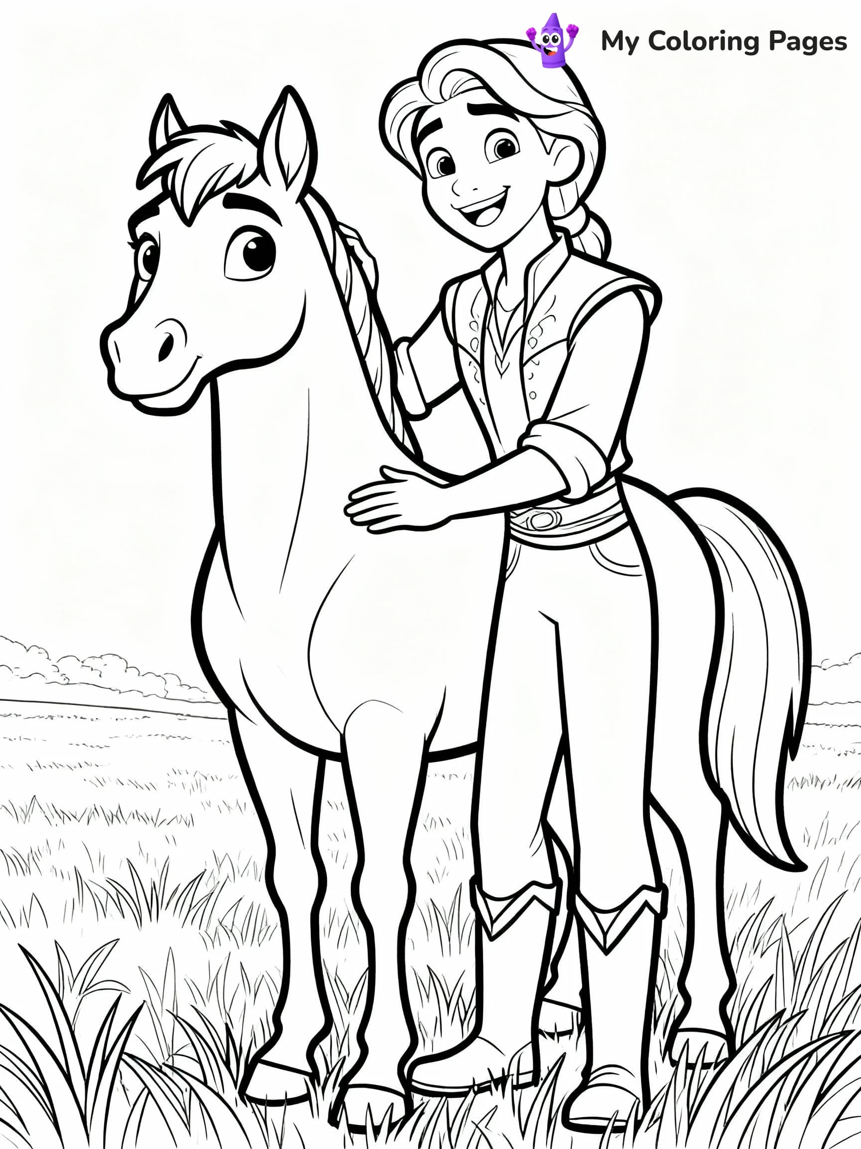 Spirit Coloring Pages - 24