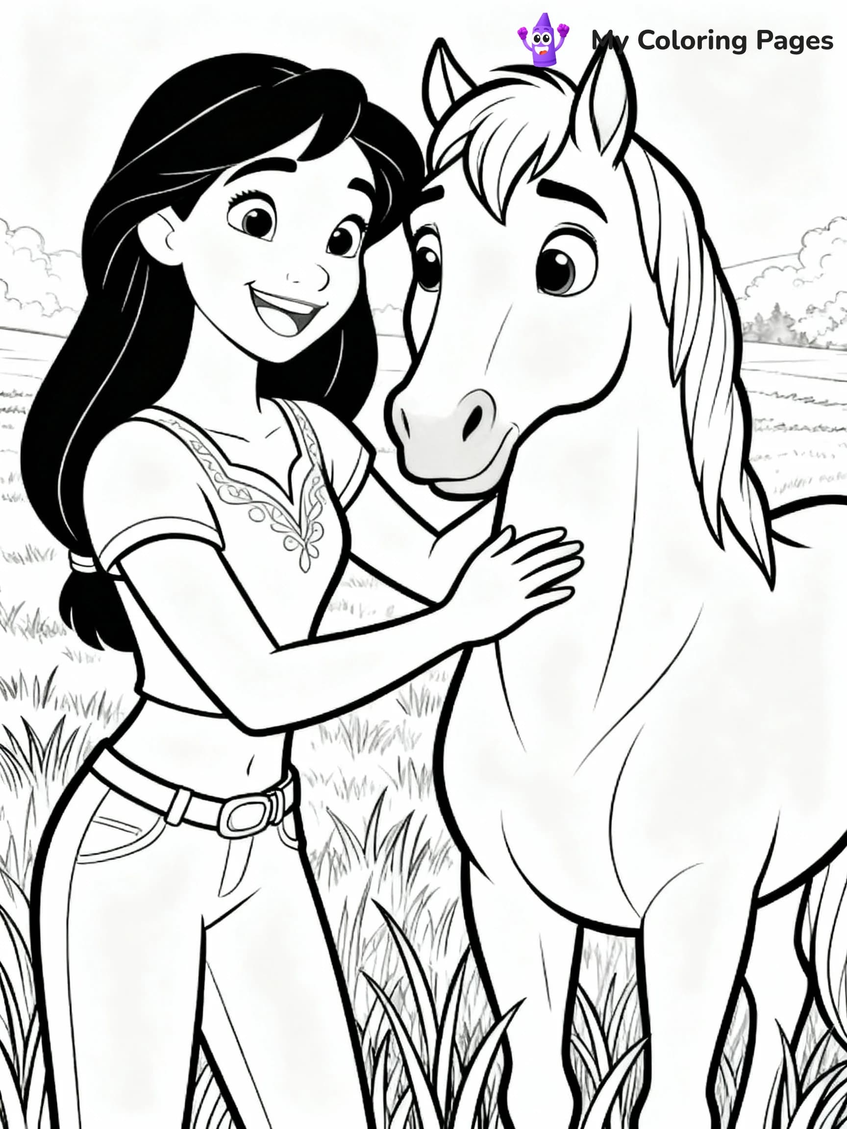 Spirit Coloring Pages - 22