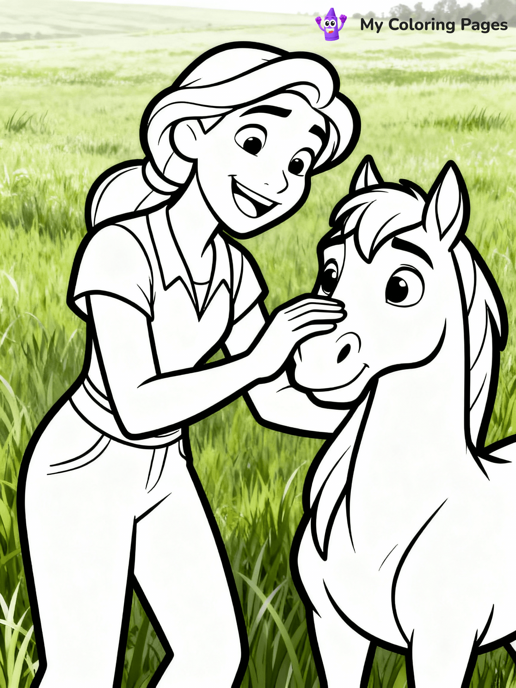 Spirit Coloring Pages - 21