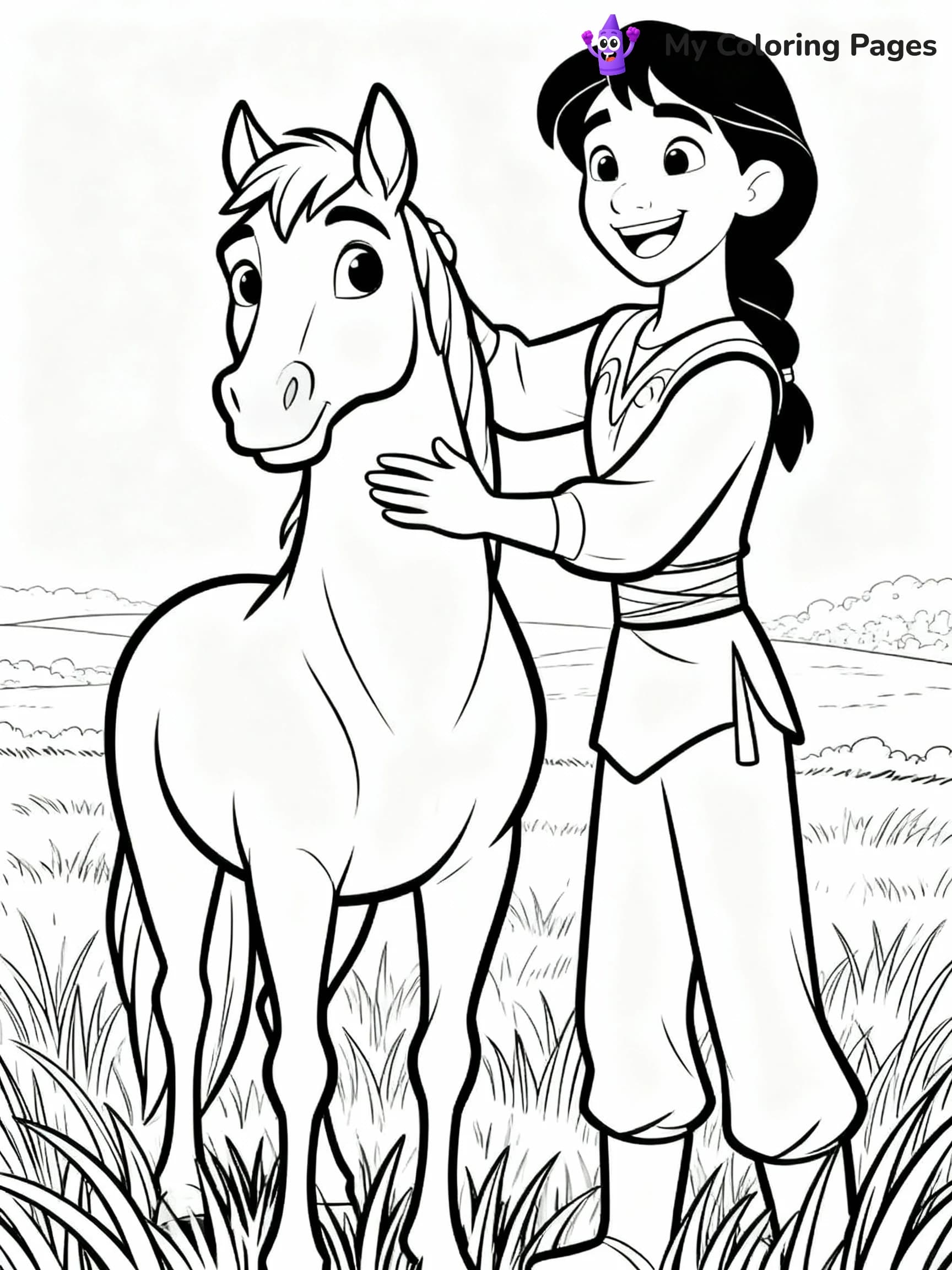 Spirit Coloring Pages - 20