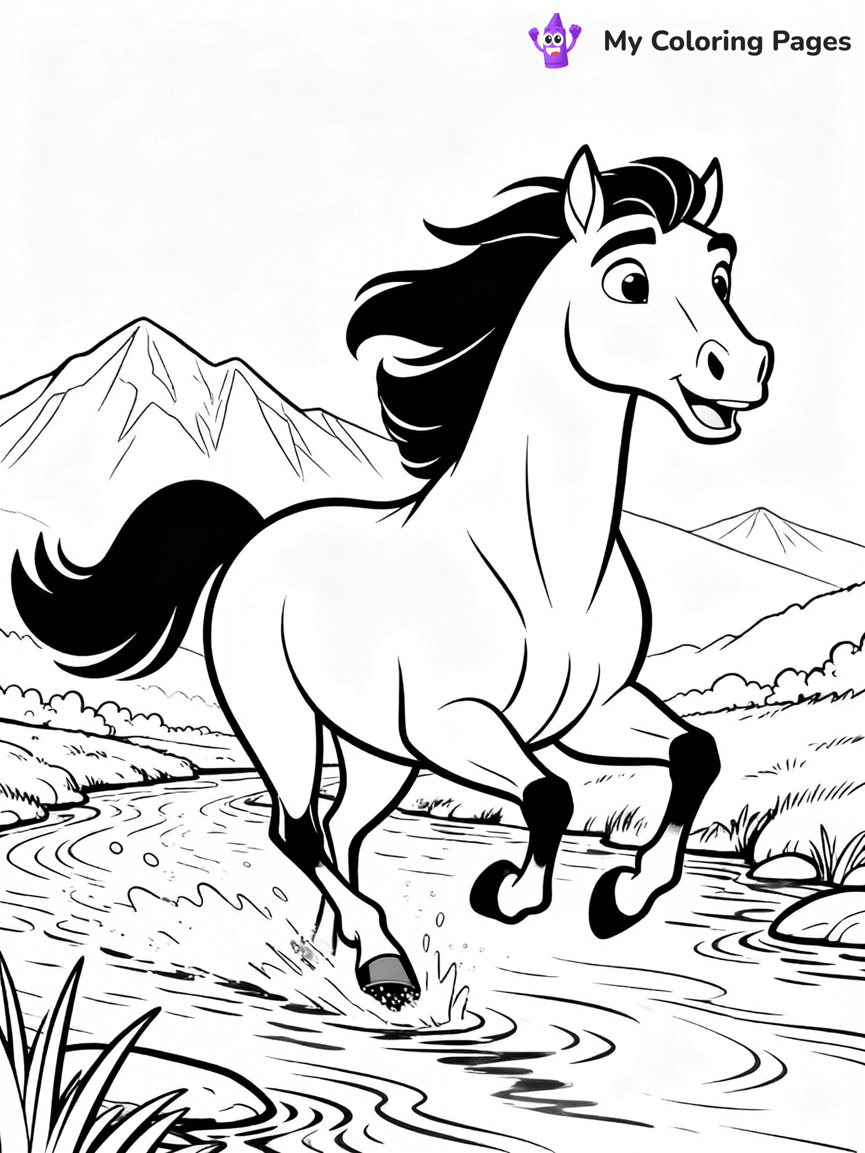 Spirit Coloring Pages - 16