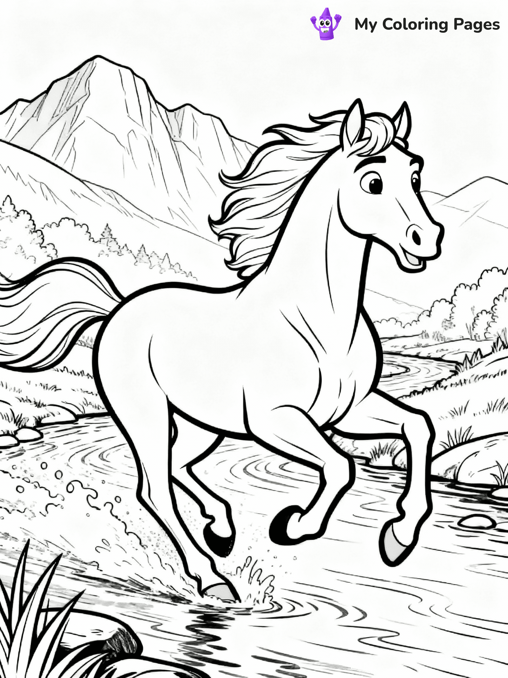 Spirit Coloring Pages - 15