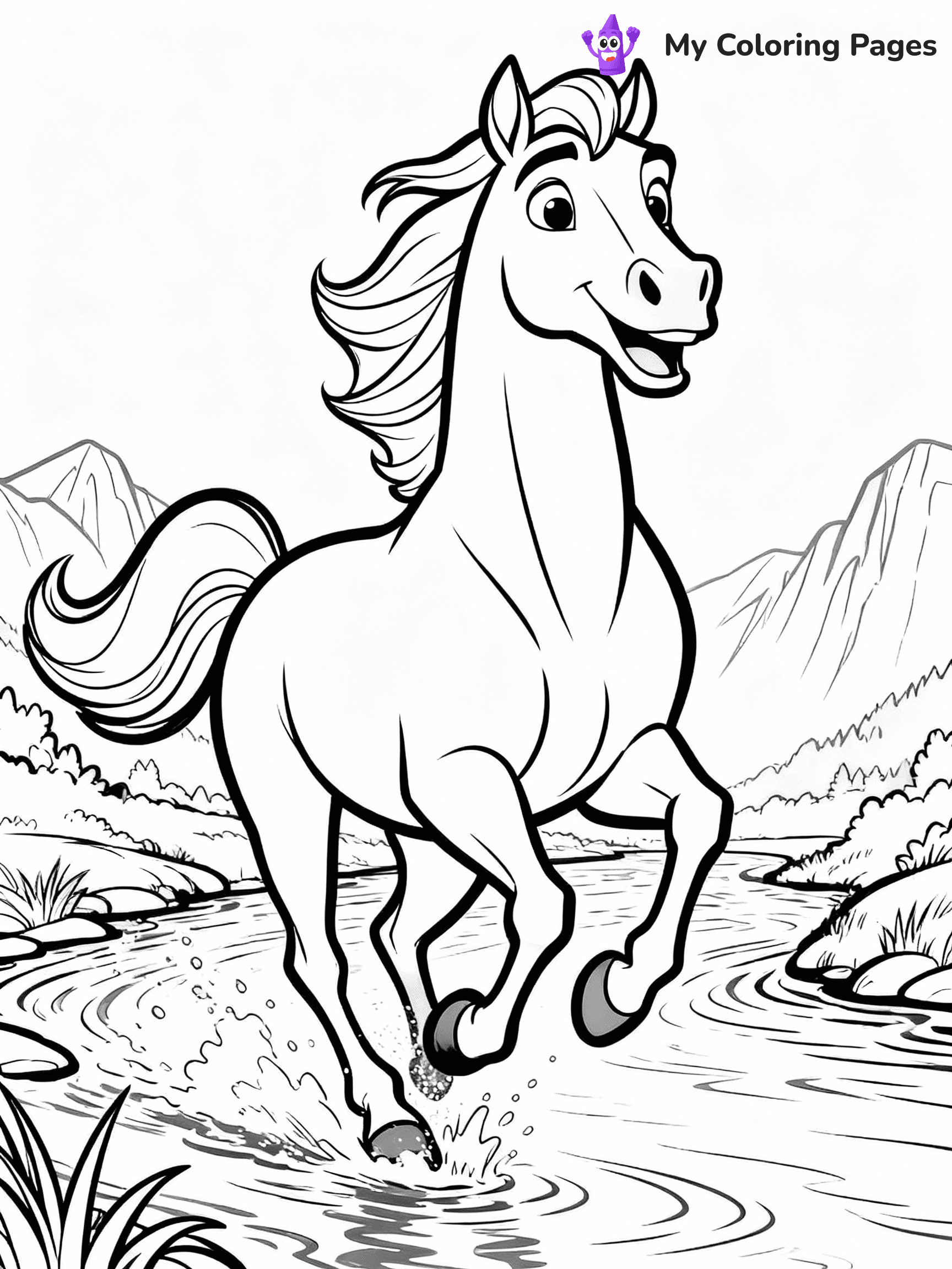 Spirit Coloring Pages - 13