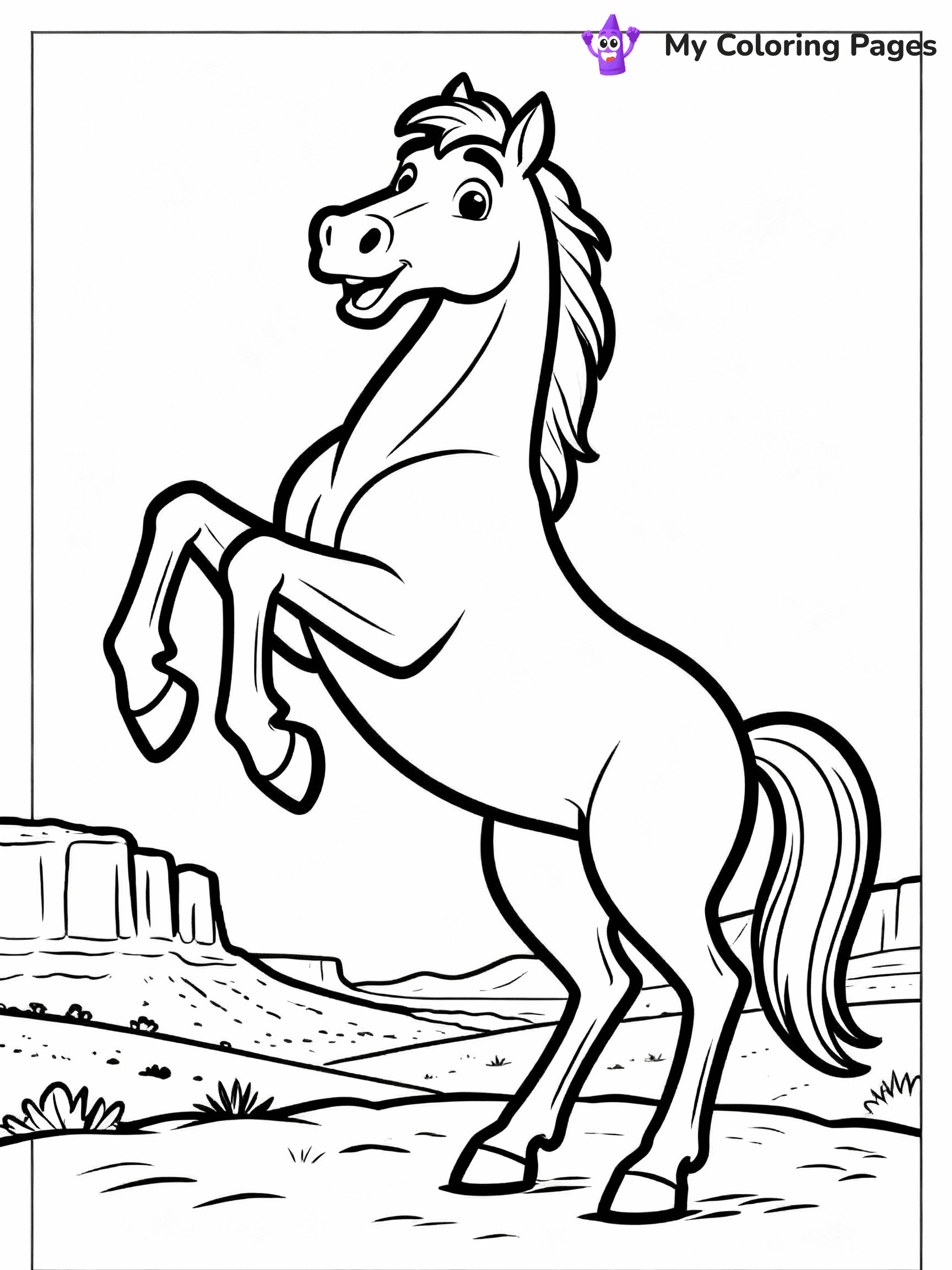 Spirit Coloring Pages - 8