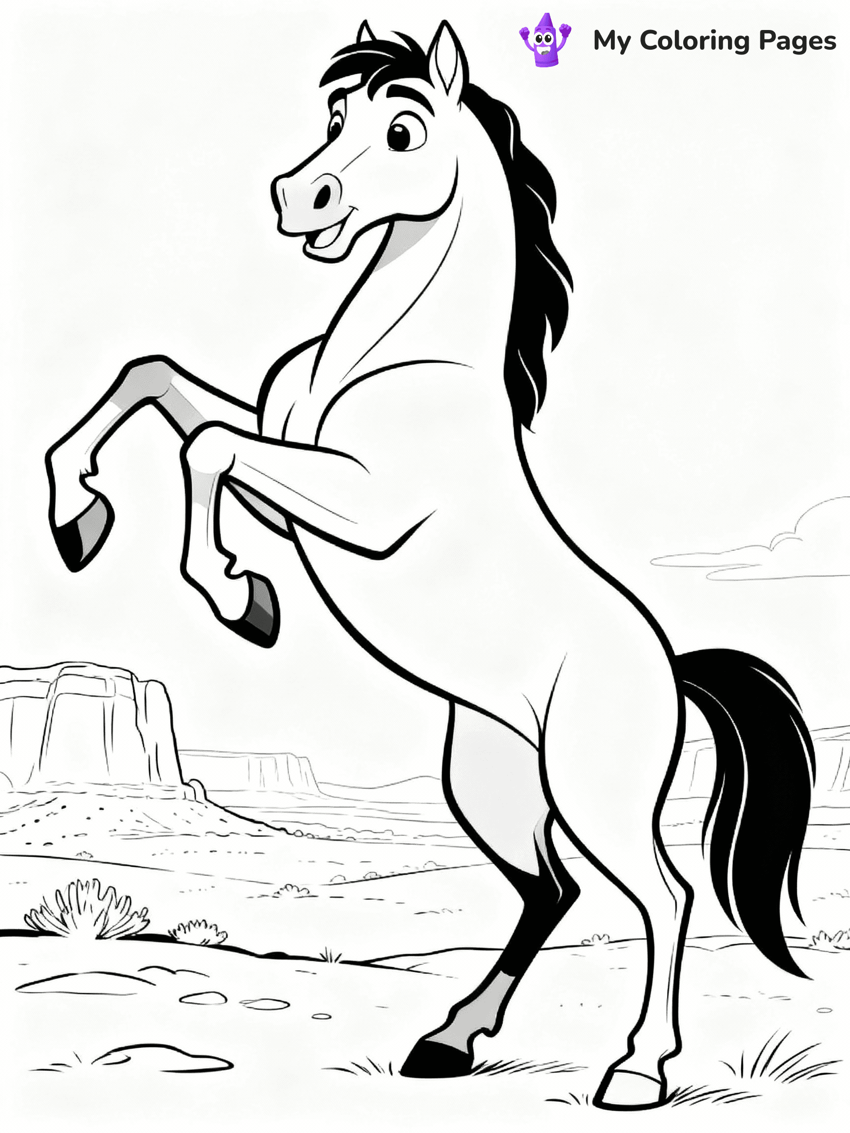 Spirit Coloring Pages - 7
