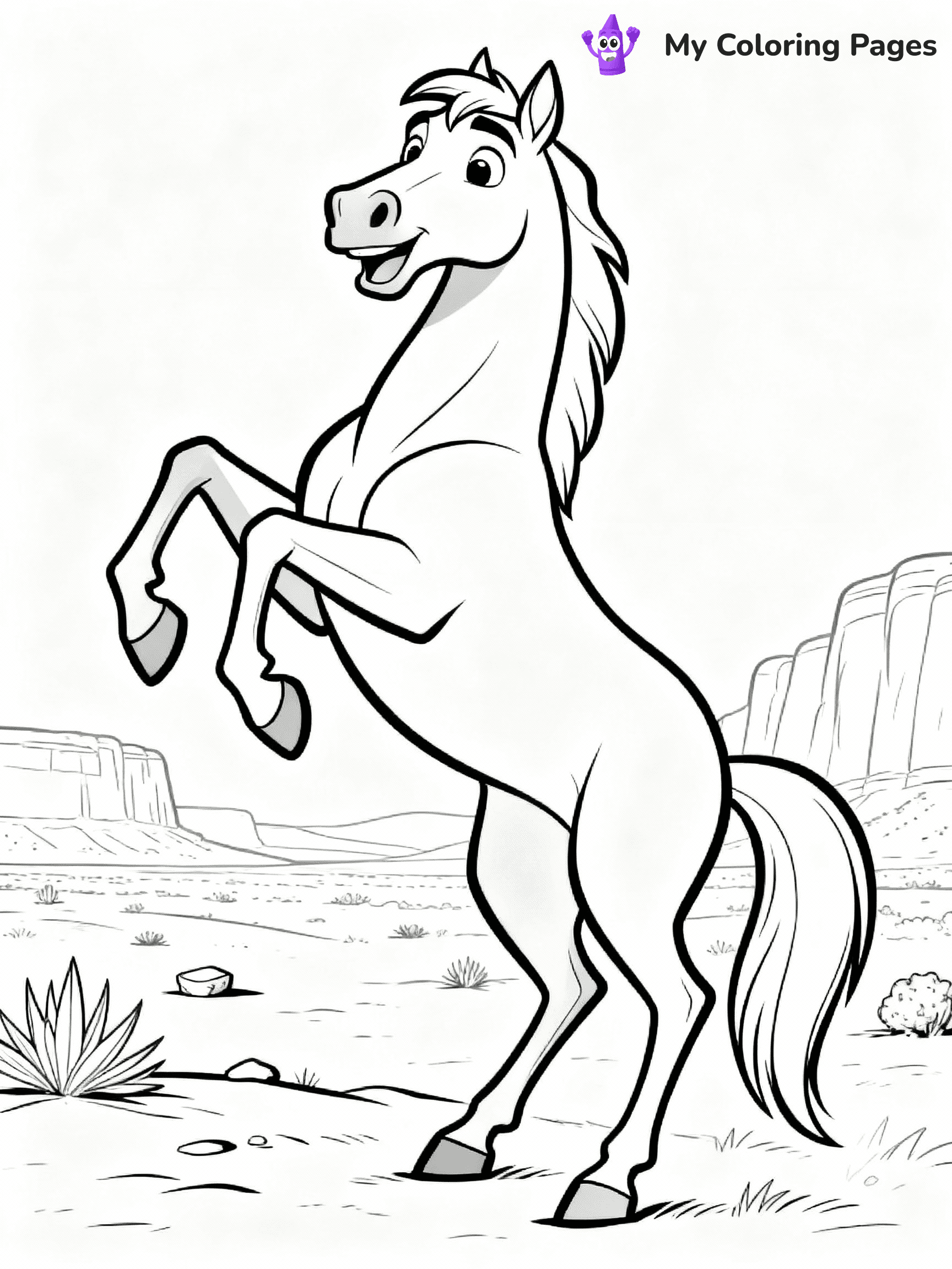 Spirit Coloring Pages - 6