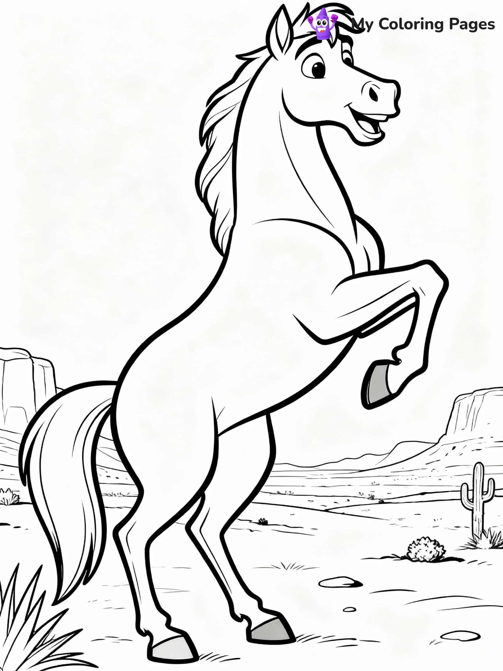 Spirit Coloring Pages - 5