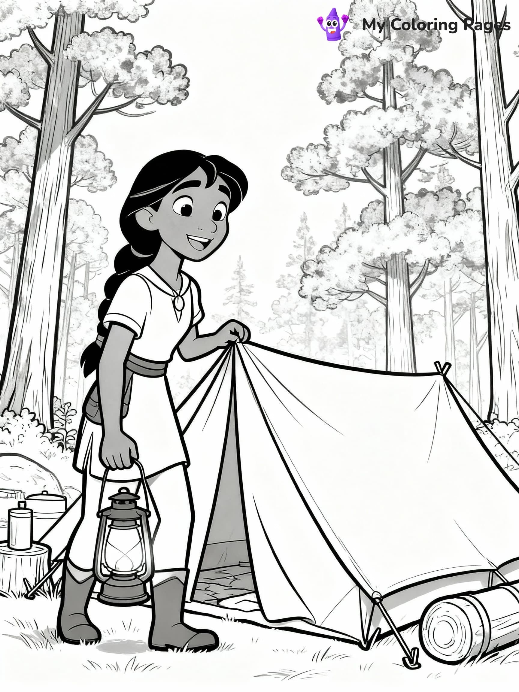 Spirit Coloring Pages - 1