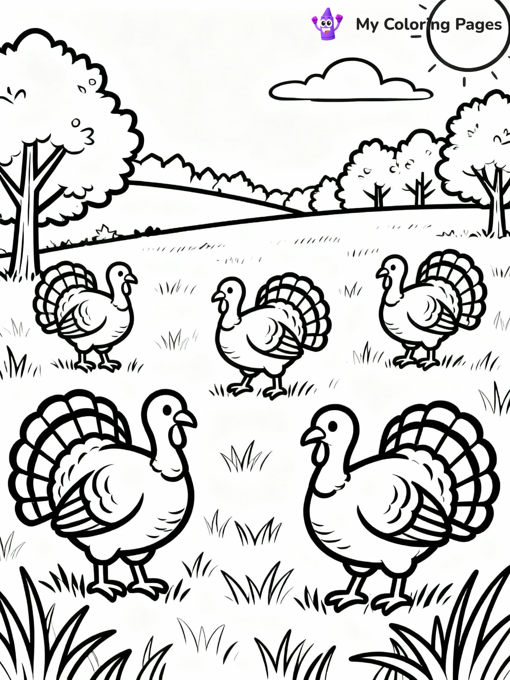 Fall Coloring Pages - 20