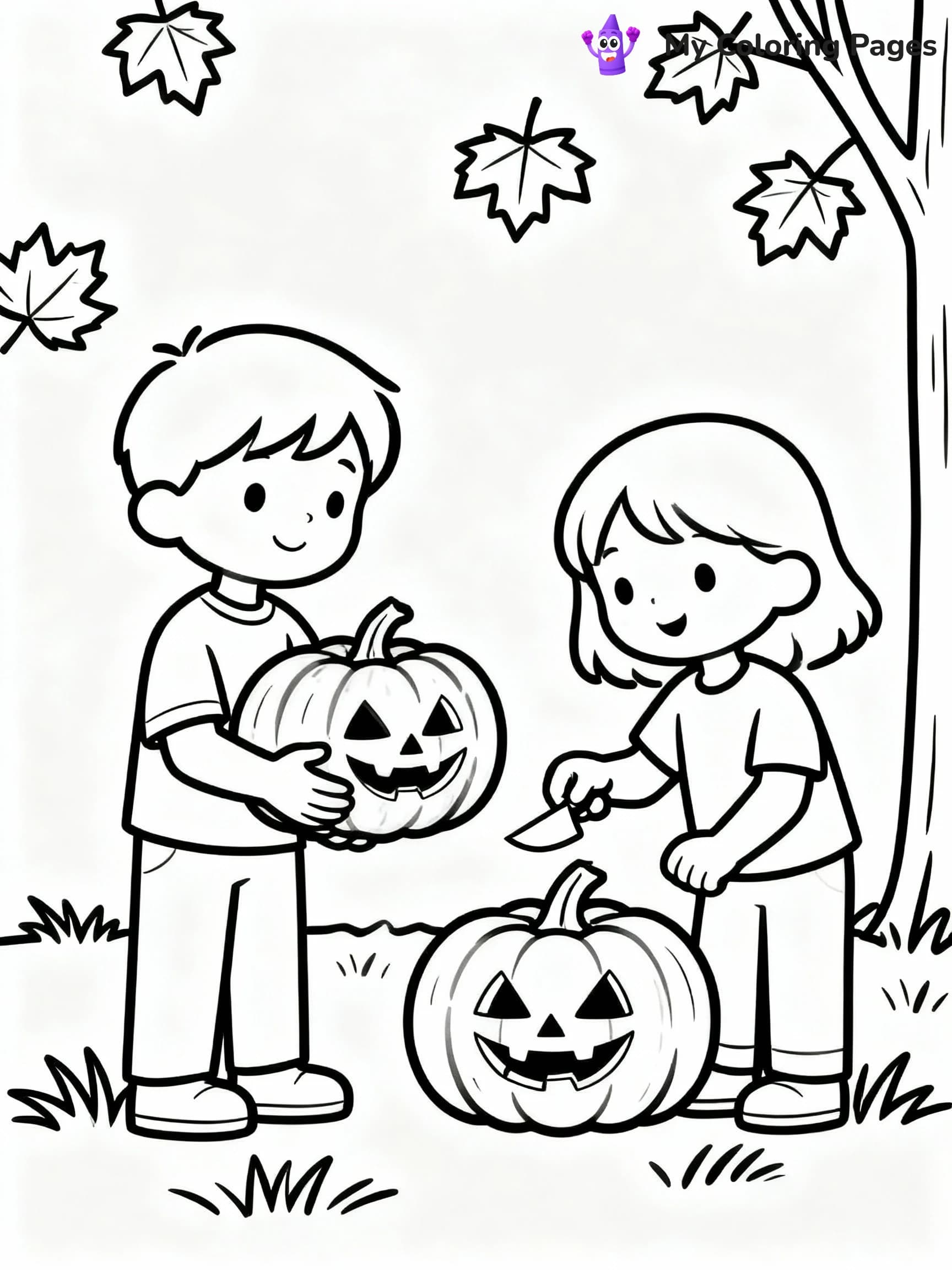 Fall Coloring Pages - 15