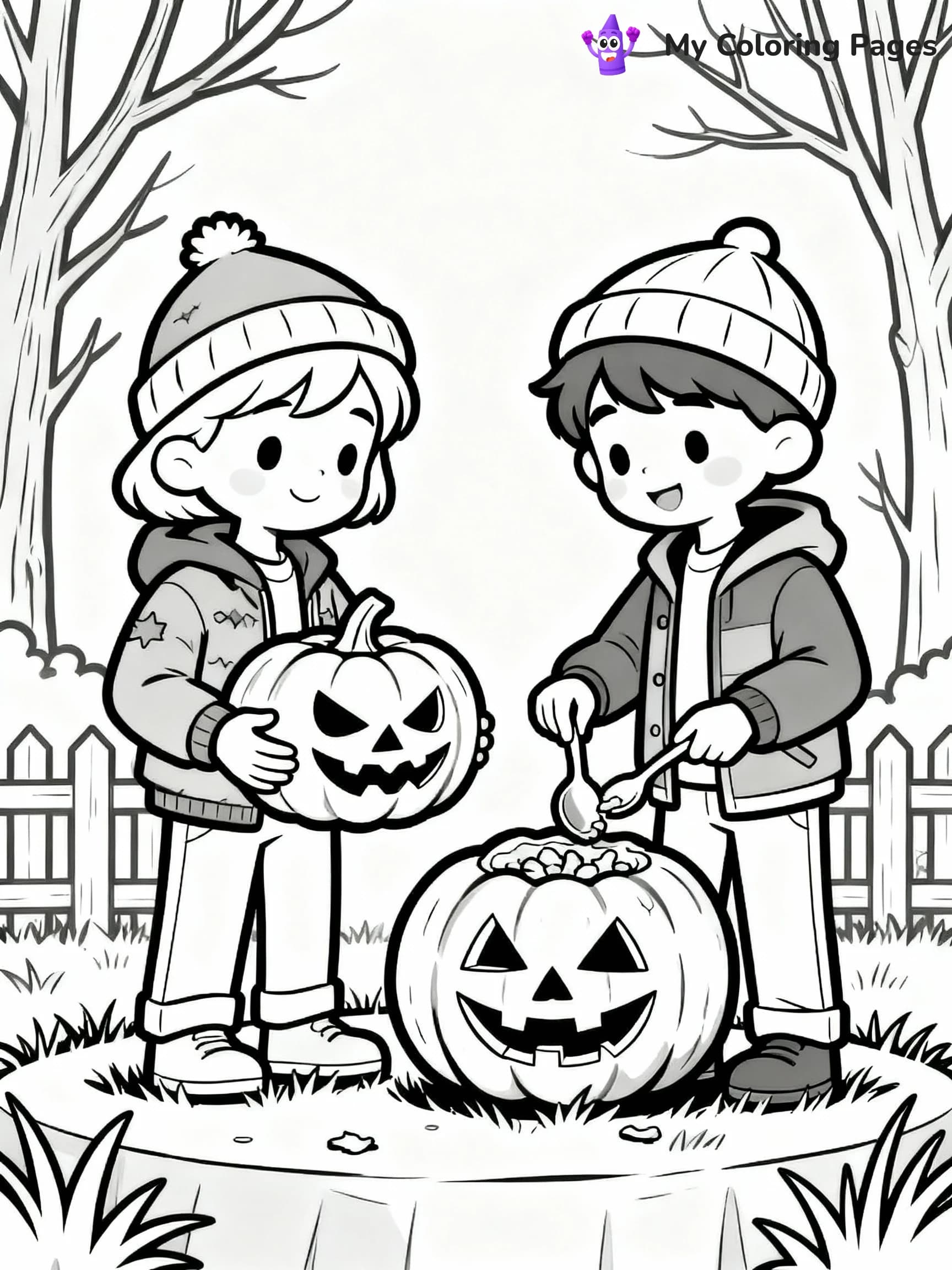 Fall Coloring Pages - 14