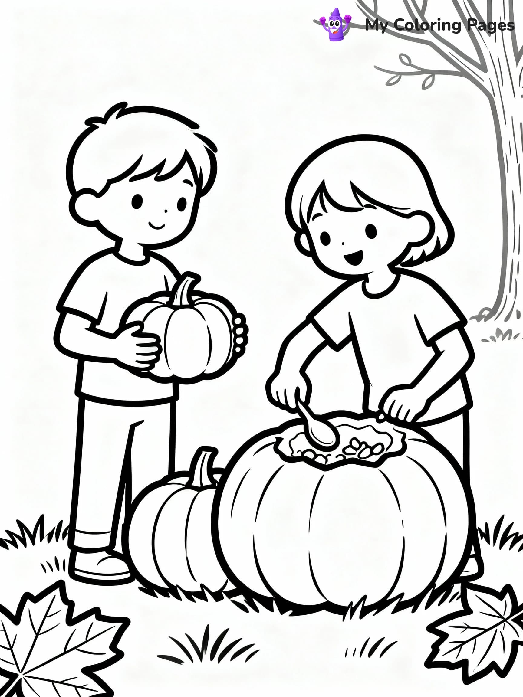 Fall Coloring Pages - 13