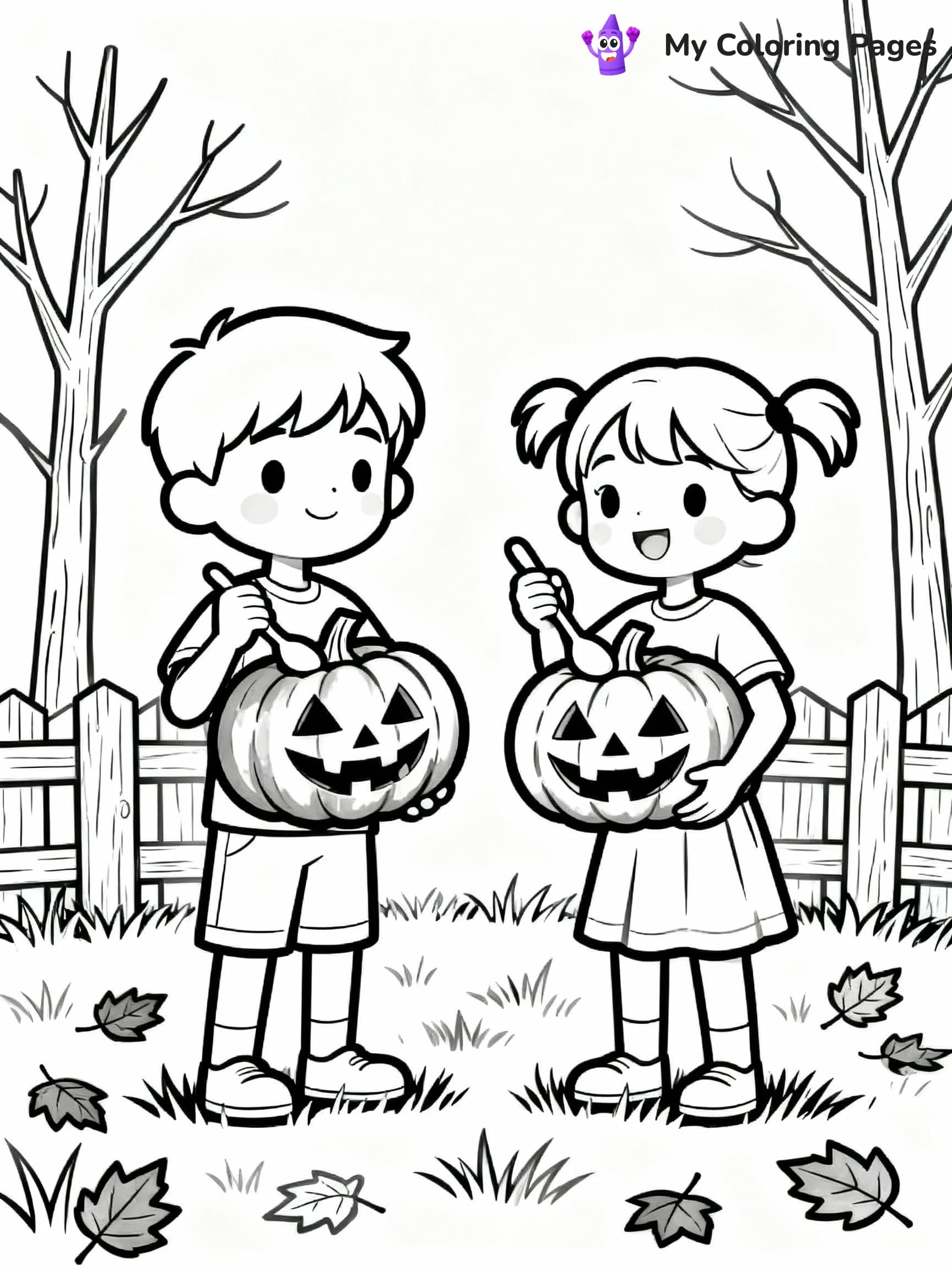 Fall Coloring Pages - 11