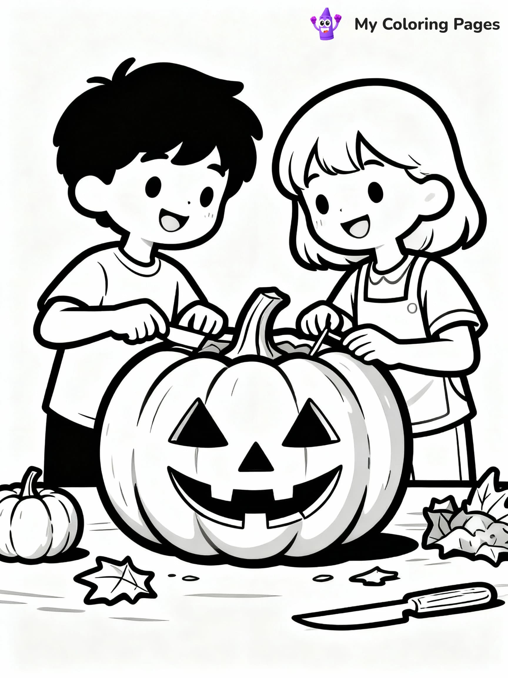 Fall Coloring Pages - 9