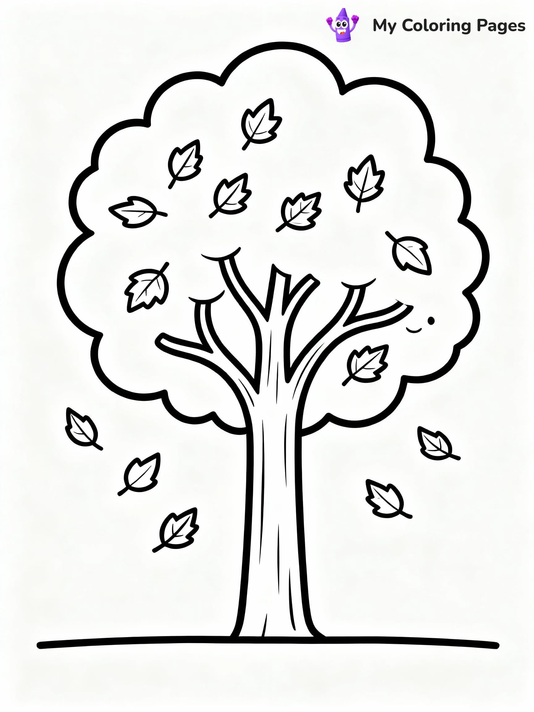Fall Coloring Pages - 7