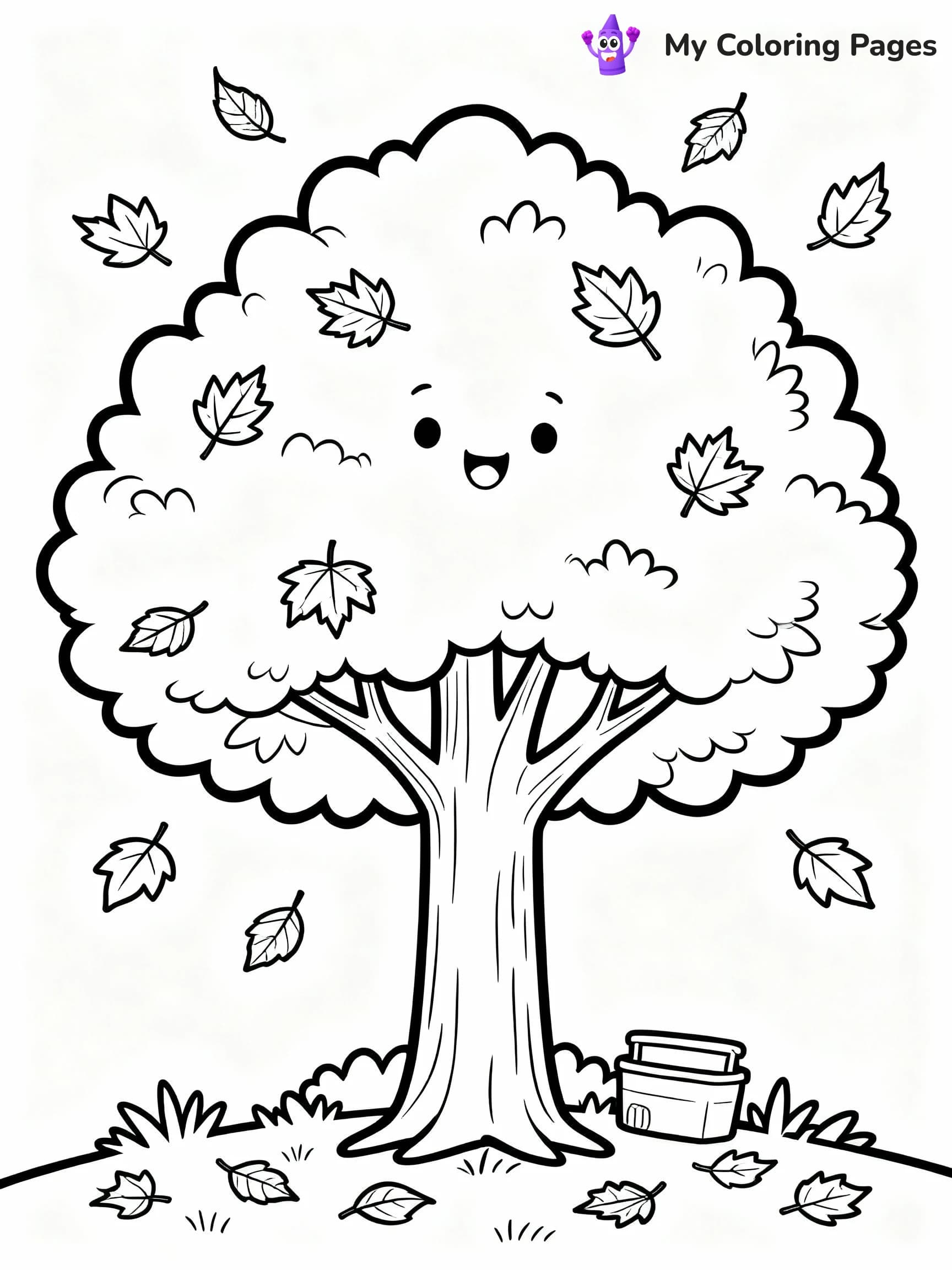 Fall Coloring Pages - 3