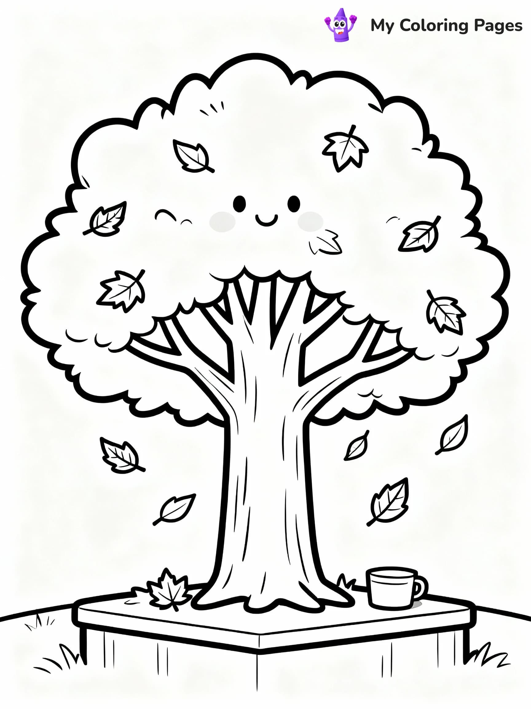 Fall Coloring Pages - 2