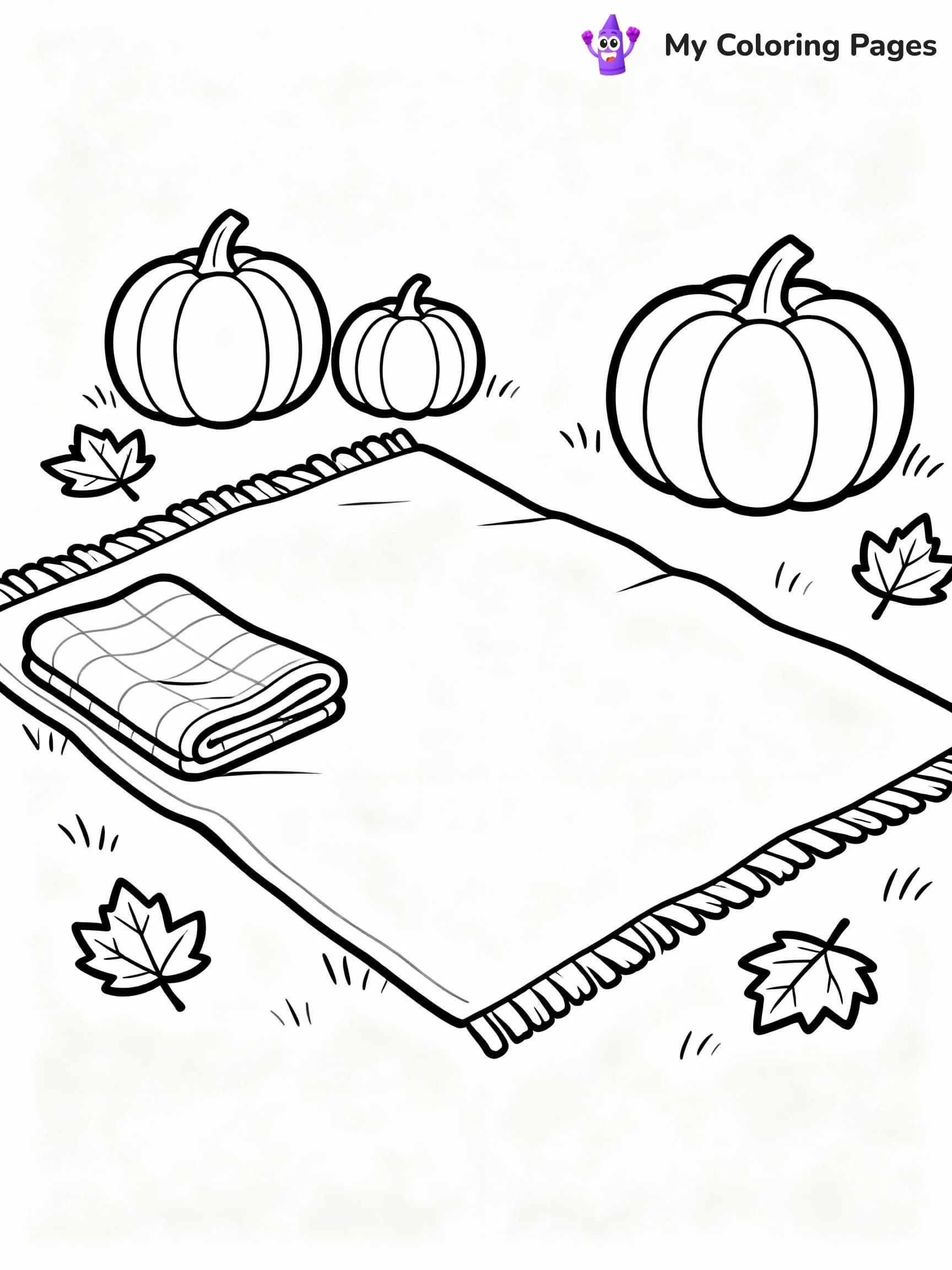 Fall Coloring Pages - 1