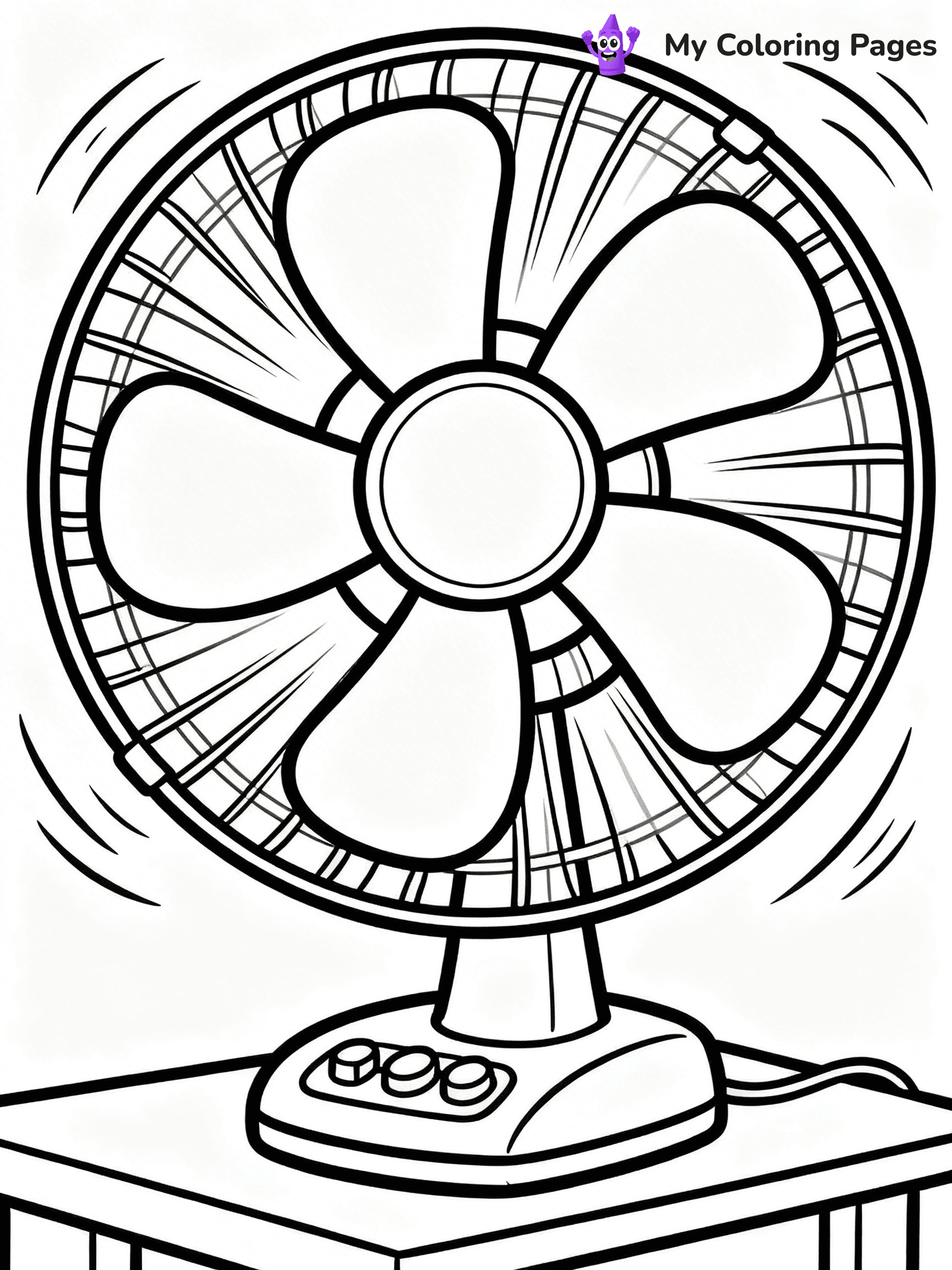 Fan Coloring Pages - 23