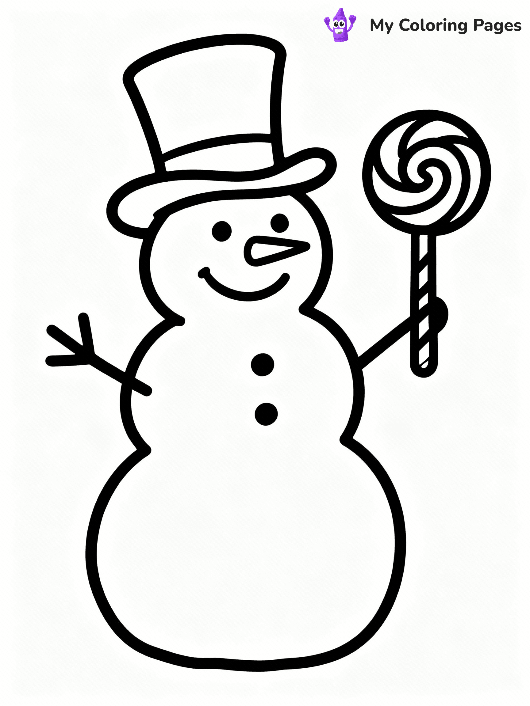 ⚠️ CRITICAL REQUIREMENT - ABSOLUTE BLACK AND WHITE ONLY ⚠️
This MUST be a BLACK AND WHITE line drawing ONLY. NO COLORS whatsoever.
- ONLY pure black lines (#000000) on pure white background (#FFFFFF)
- ABSOLUTELY NO colors, NO shading, NO gradients, NO grayscale
- If there are ANY colors in the output, the image is REJECTED
- This is a COLORING PAGE - meant to be COLORED IN by children
- The output must be UNCOLORED line art ready for coloring
⚠️ SUBJECT TO DRAW: Cheerful snowman with a lollipop, wearing a top hat, in whimsical winter style
(REMEMBER: Output must be BLACK AND WHITE line art only, NOT colored!)
# COLORING PAGE: BLACK OUTLINES ONLY - WHITE BACKGROUND MANDATORY
Create a **coloring book page** using EXACTLY two values: black lines, white space.
## NON-NEGOTIABLE BINARY RULES
- **ONLY #000000 (black) and #FFFFFF (white)** - NO other values exist
- **EVERY PIXEL = BLACK OR WHITE** - no gray/shading/antialiasing
- **WHITE BACKGROUND MANDATORY** - entire canvas stays white
- **ALL SHAPES HOLLOW** - everything is empty outlines waiting to be colored
- **FORBIDDEN:** fills, shading, gradients, patterns, textures, colors
- **NO SOLID REGIONS** - if it's not a thin line, it's wrong
## Universal Line Standards
- Black outlines ONLY - thin, uniform weight
- Every shape completely empty inside
- Closed contours suitable for coloring
- Simple flat illustration - zero depth/3D/realism
- **Style:** Whimsical Doodle Art Alley - rounded, friendly outlines (unless specified)
## Everything = Outline Only
- Characters/animals: hollow shapes
- Objects/clothing: empty contours
- Backgrounds/scenery: line work only
- Natural elements: outlined forms
- Dark/night areas: don't exist (use outlined symbols)
- Textures/patterns: convert to simple lines
## The Test
Can a child color EVERY white space with crayons? If any area is pre-filled/shaded/gray or colored in, it FAILS. Every shape must be waiting to receive color.
**FINAL OUTPUT**: Binary coloring page. Black lines define shapes. White spaces ready for coloring. Nothing else exists. No exceptions. Print-ready.
⚠️ FINAL REMINDER: Draw the subject "Cheerful snowman with a lollipop, wearing a top hat, in whimsical winter style" as BLACK AND WHITE line art. Zero colors in output.