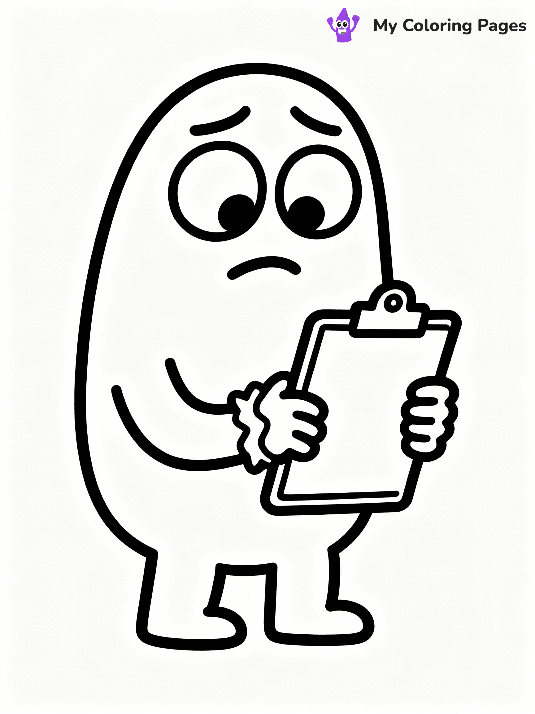 Inside Out Coloring Pages - 34