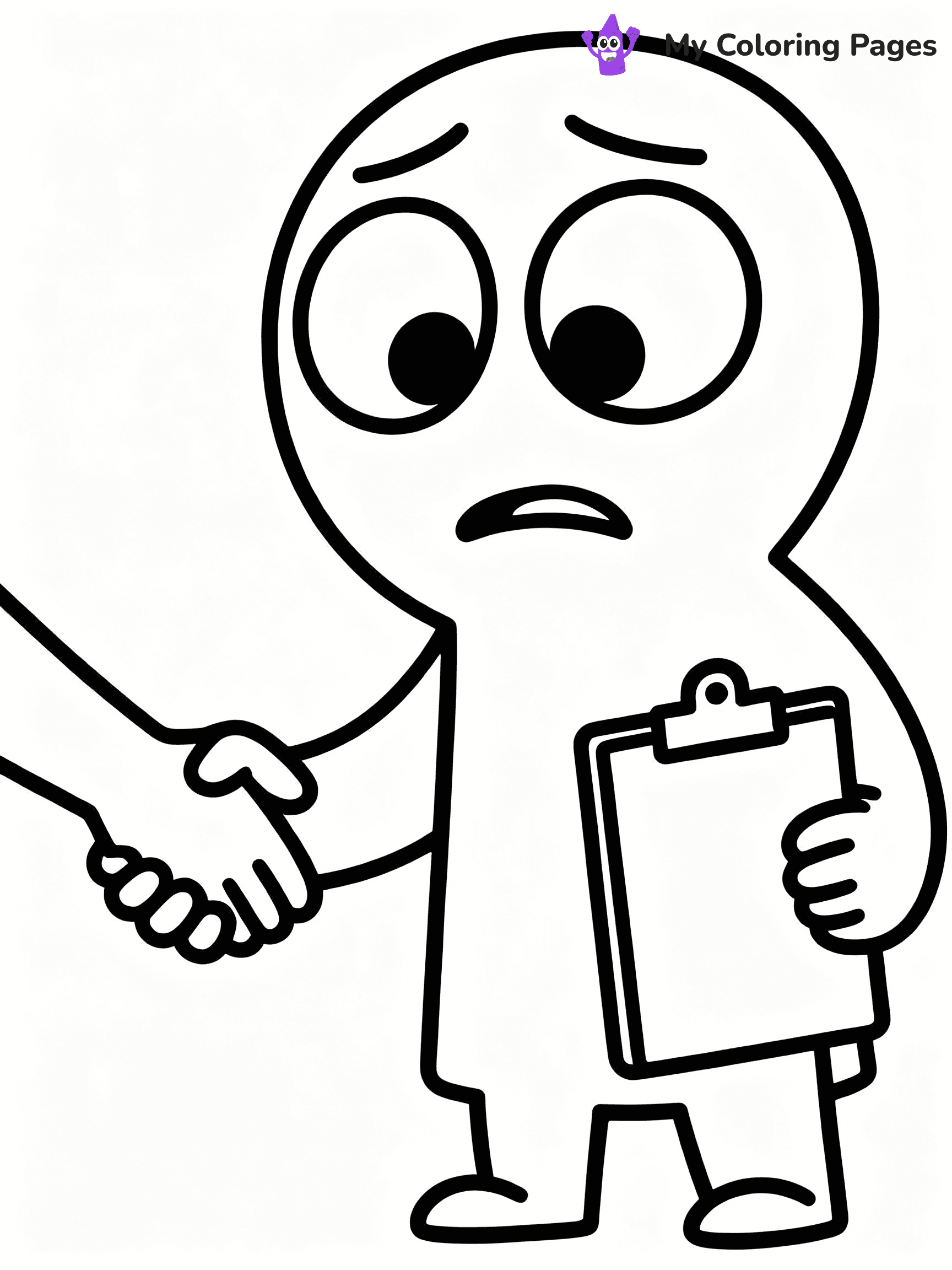 Inside Out Coloring Pages - 32