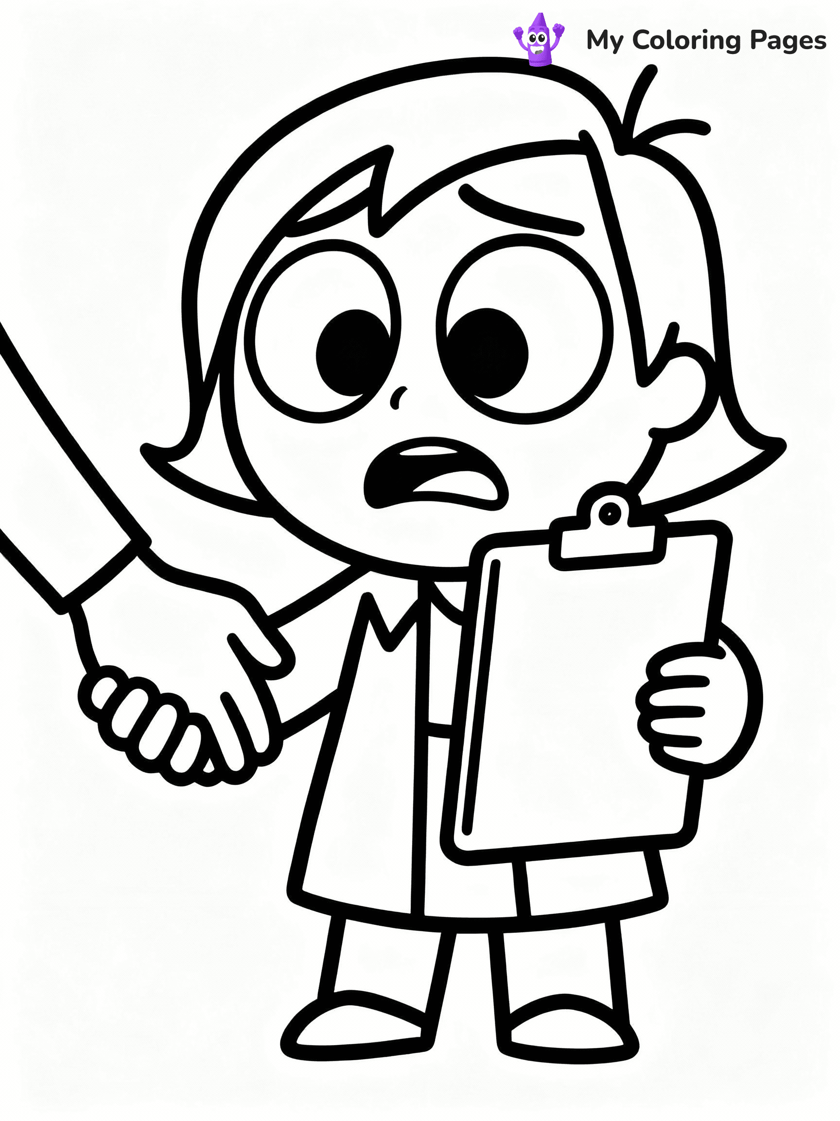 Inside Out Coloring Pages - 31
