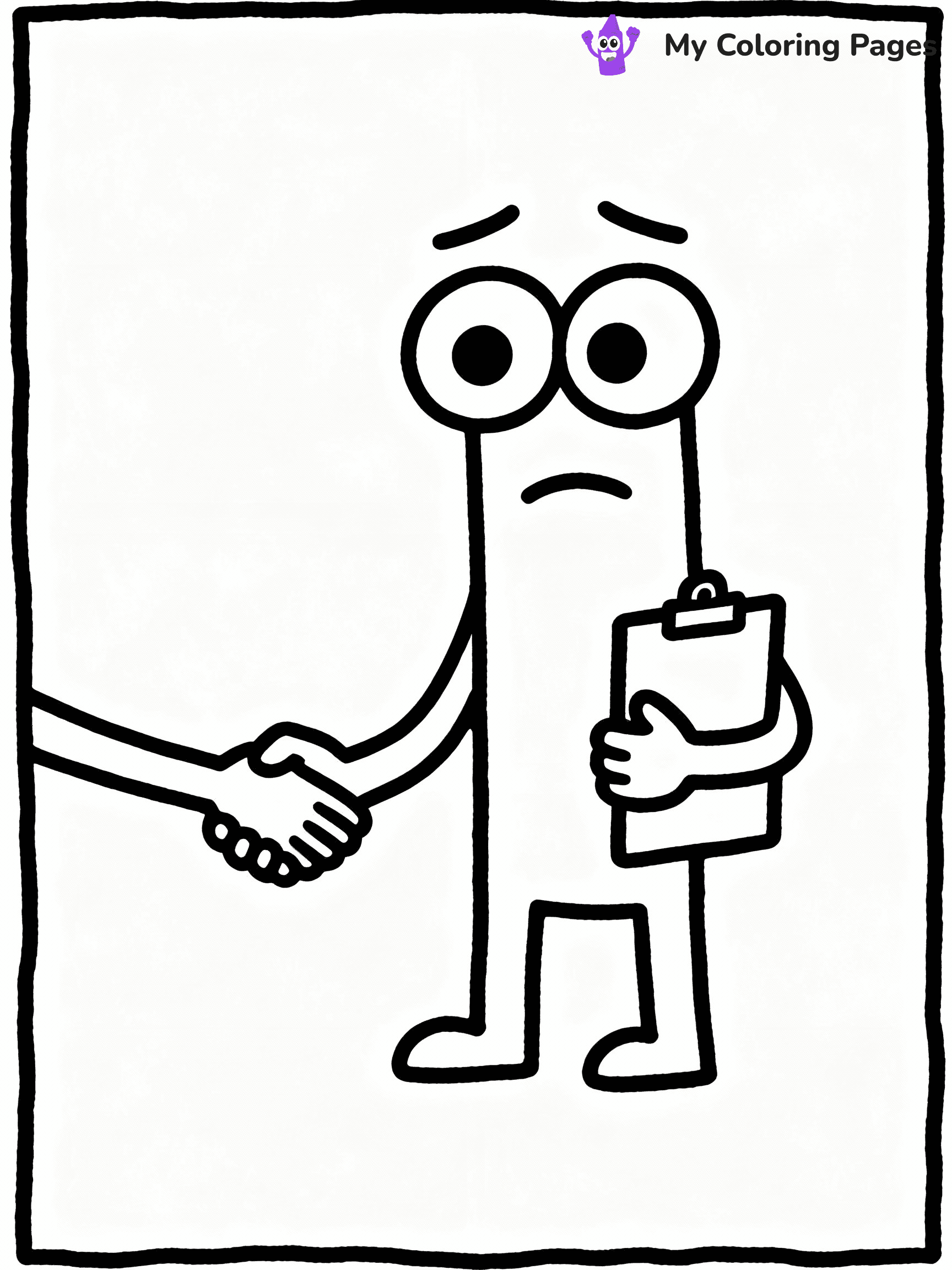 Inside Out Coloring Pages - 28