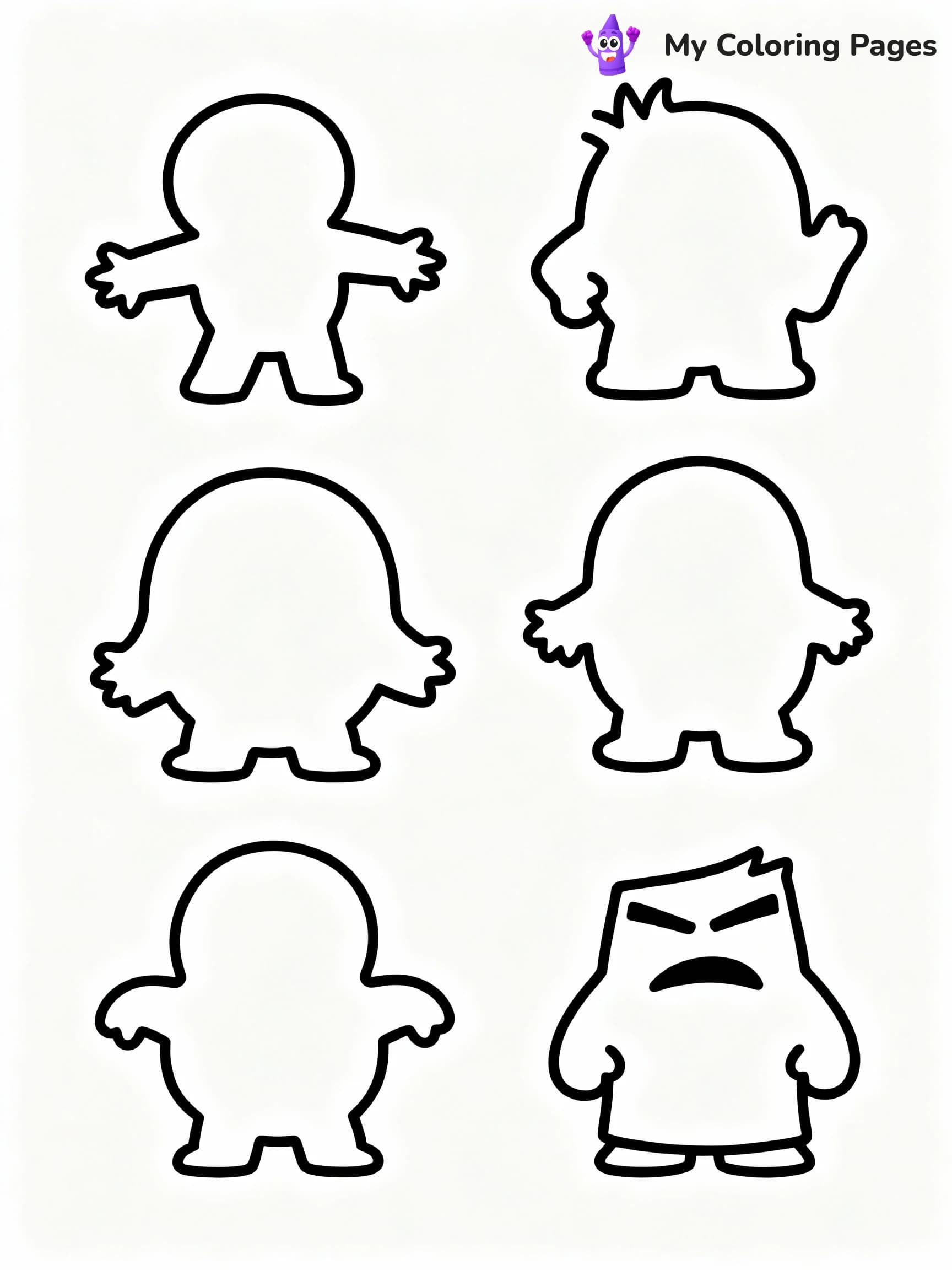 Inside Out Coloring Pages - 23