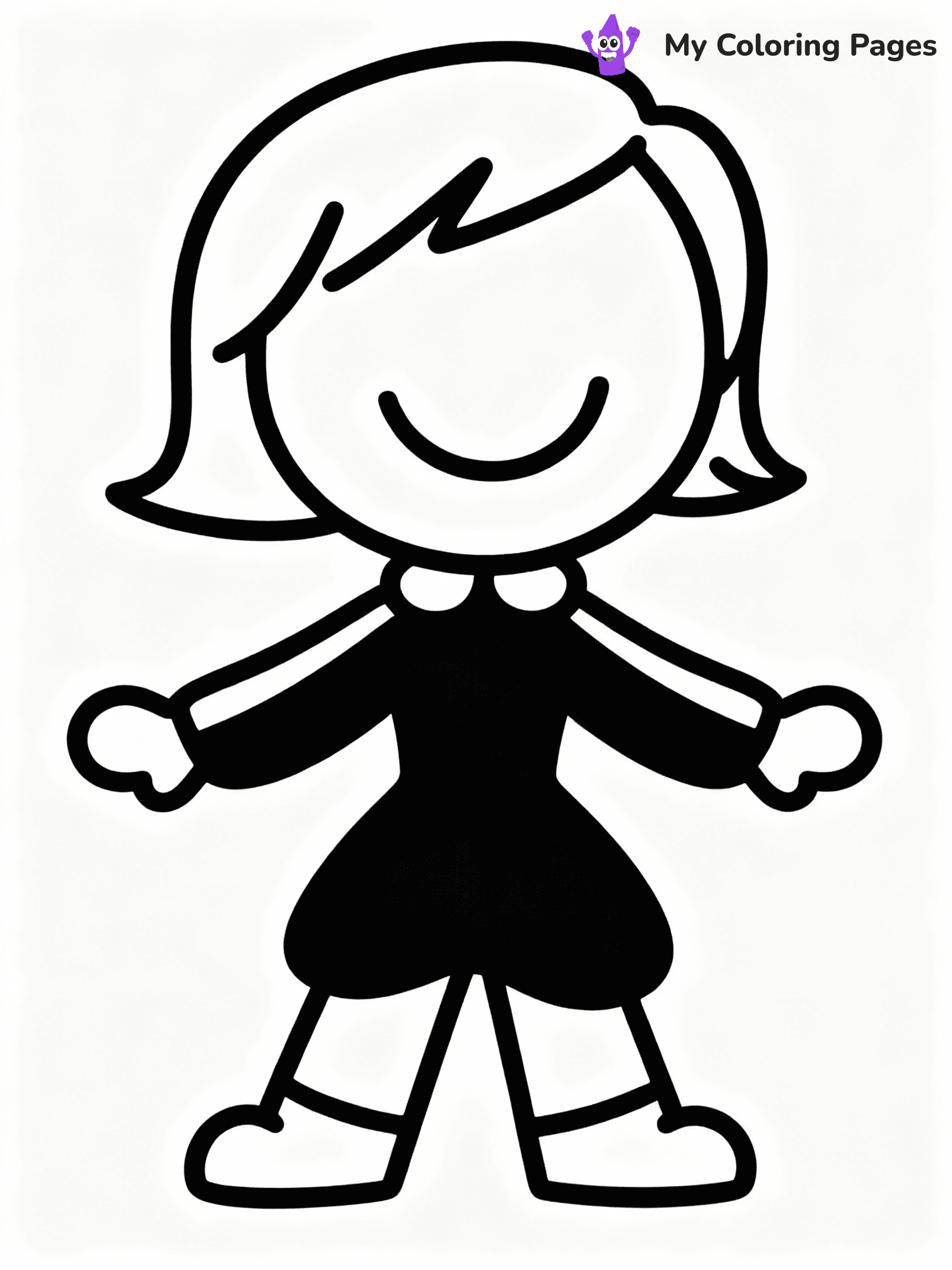 Inside Out Coloring Pages - 7
