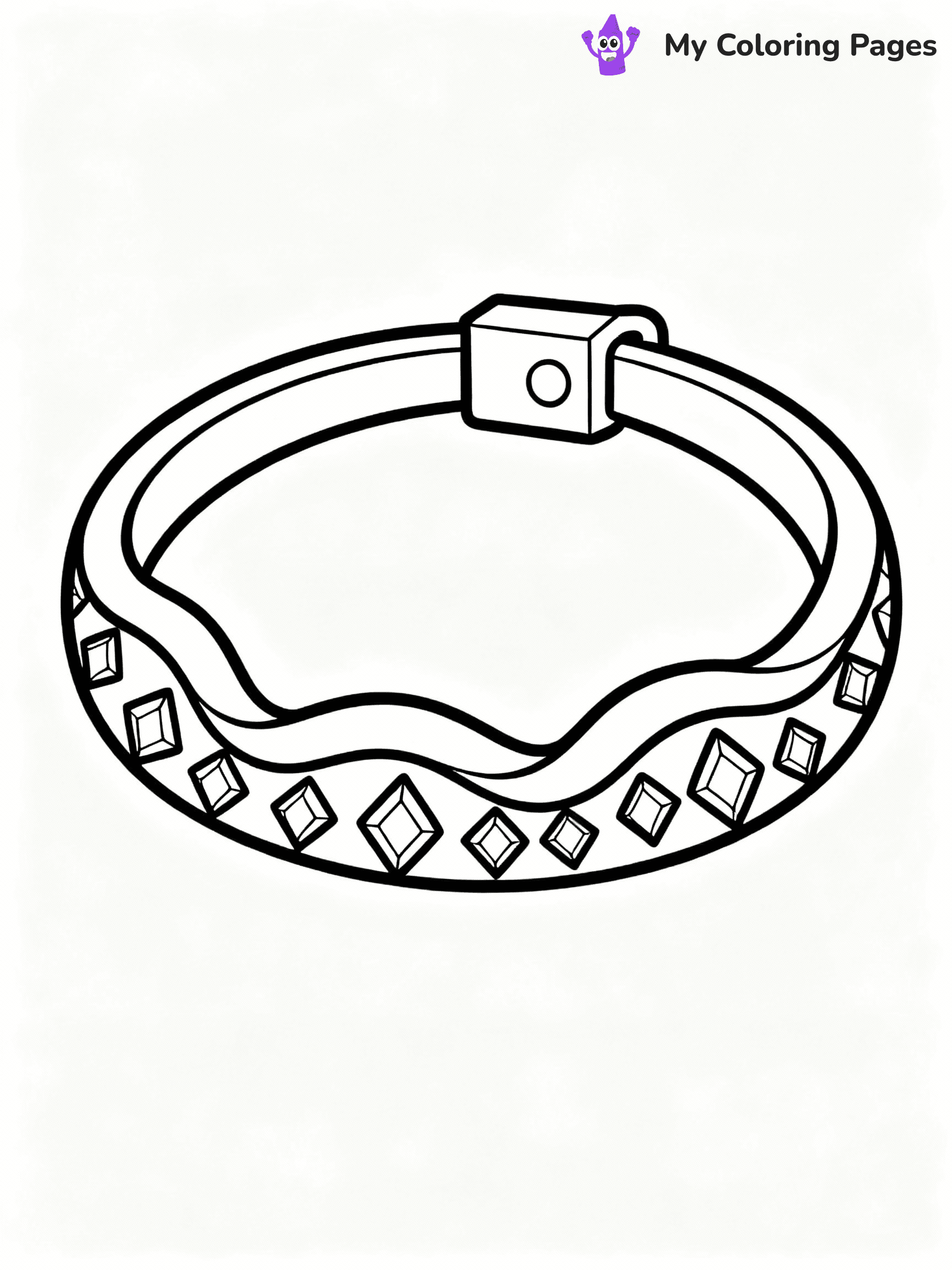 Diamond Coloring Pages - 26